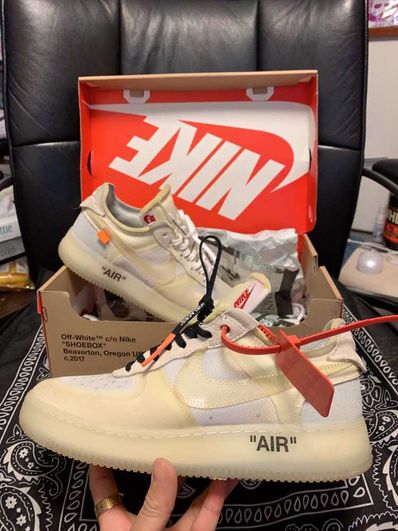 Off-White × Nike The Ten Air Force 1 Low "White"