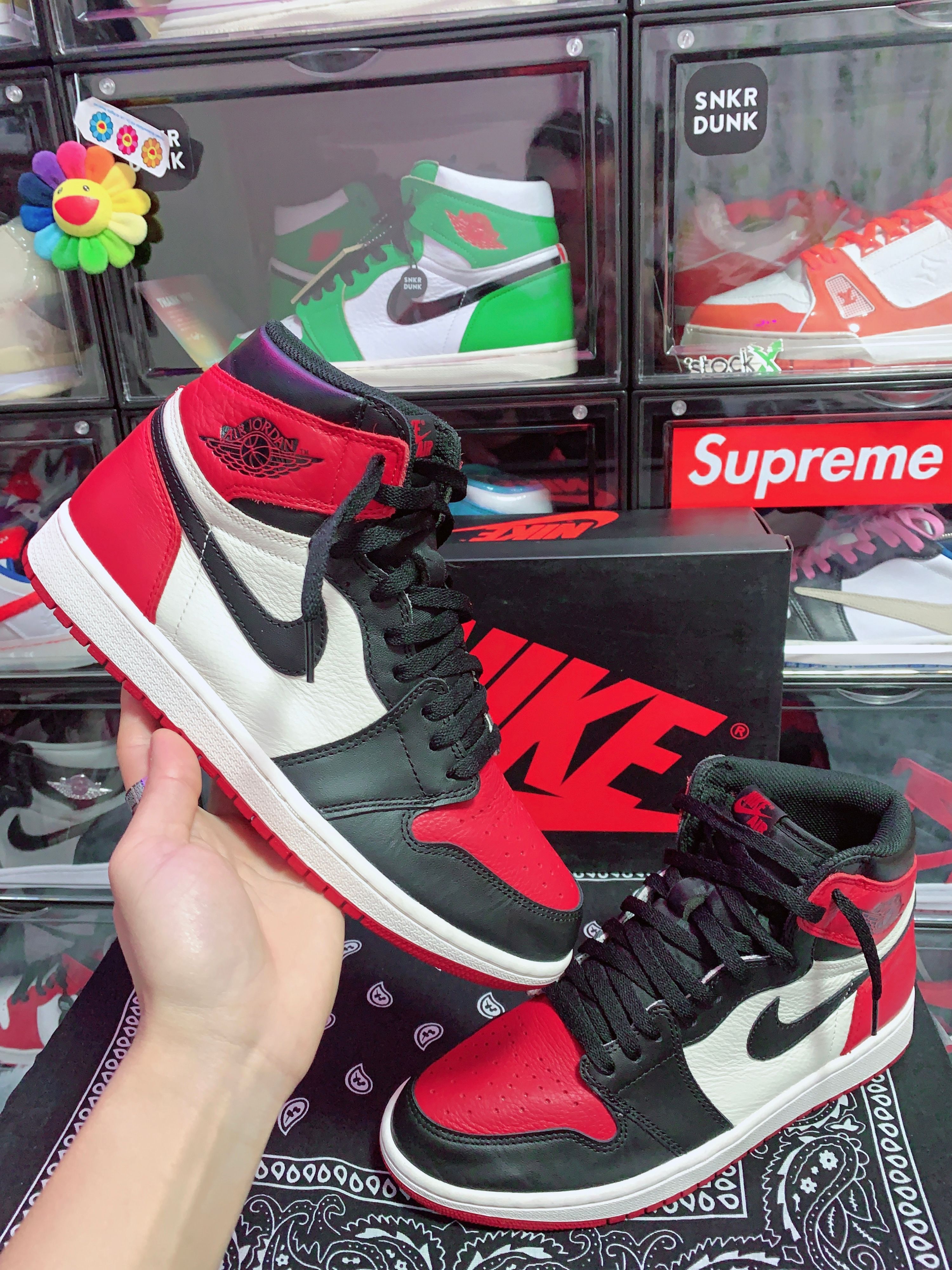 Nike Air Jordan 1 Retro High OG "Bred Toe"