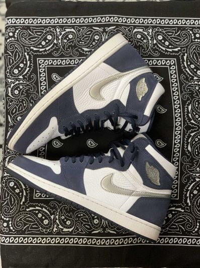 Nike Air Jordan 1 High OG CO.JP "White/Midnight Navy" (2020)(ブリーフケースなし)