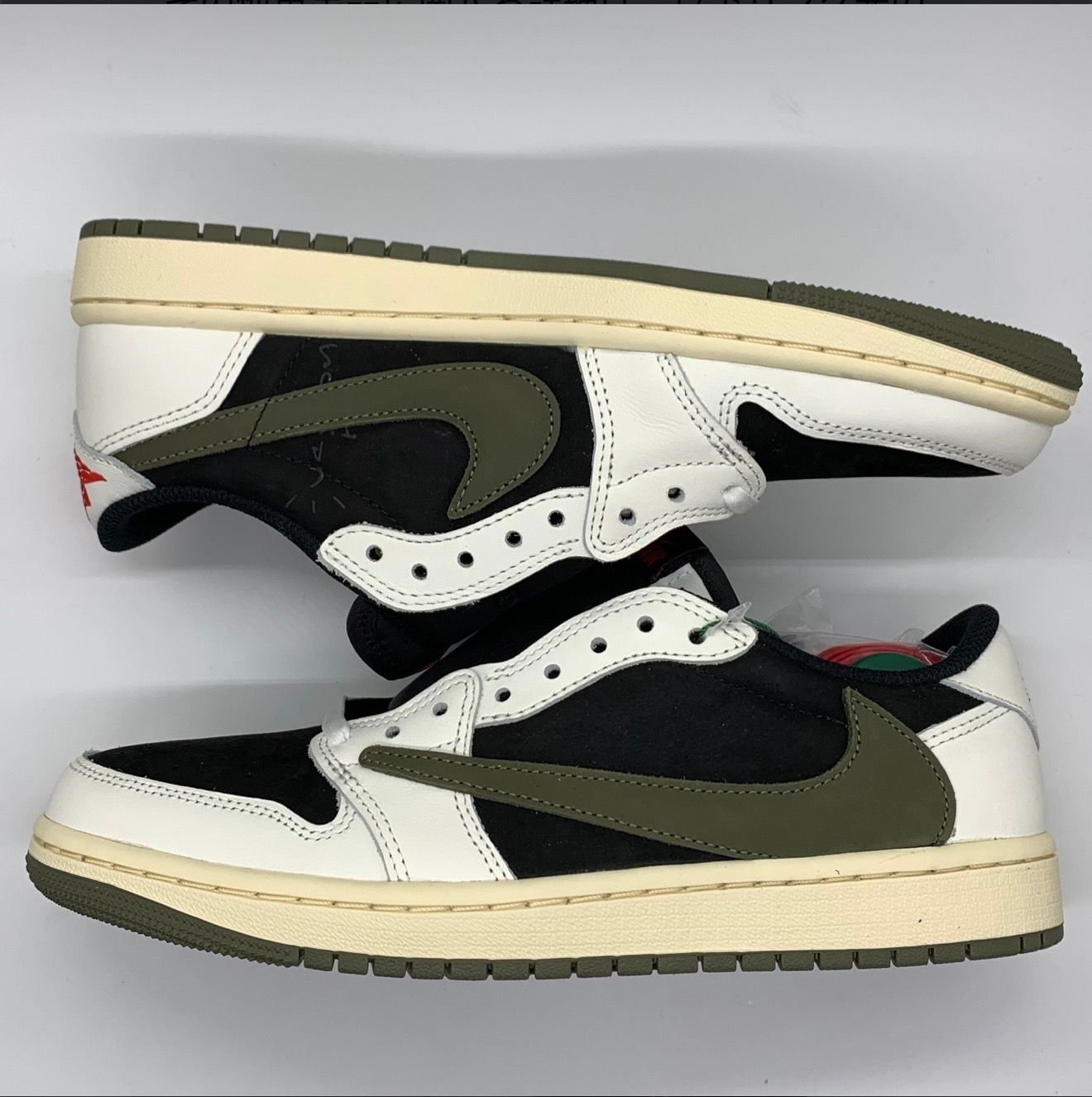 Travis Scott × Nike Women's Air Jordan 1 Low OG "Medium Olive"