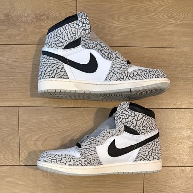 Nike Air Jordan 1 High OG "White Cement/Safari"