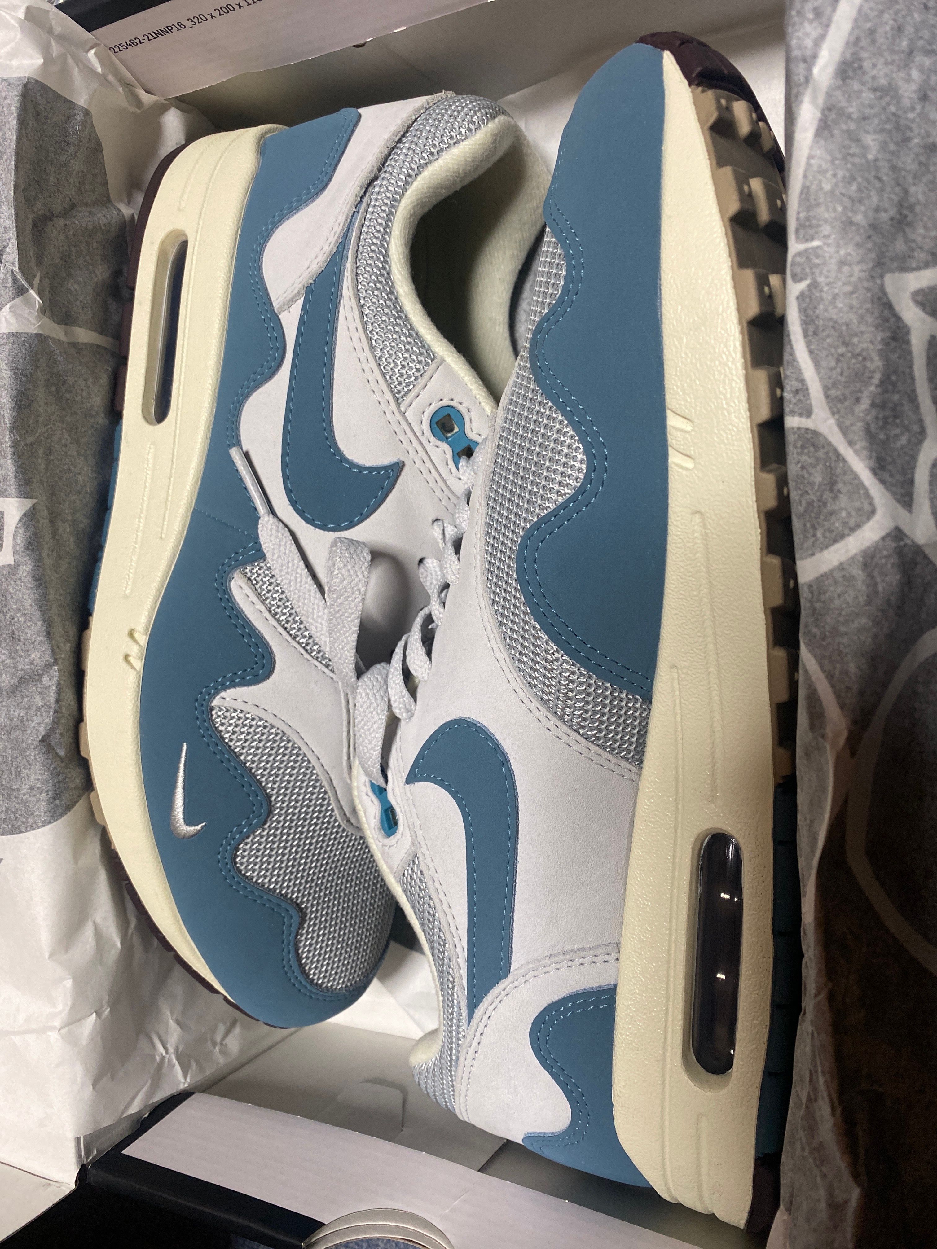 Patta × Nike Air Max 1 "Noise Aqua"