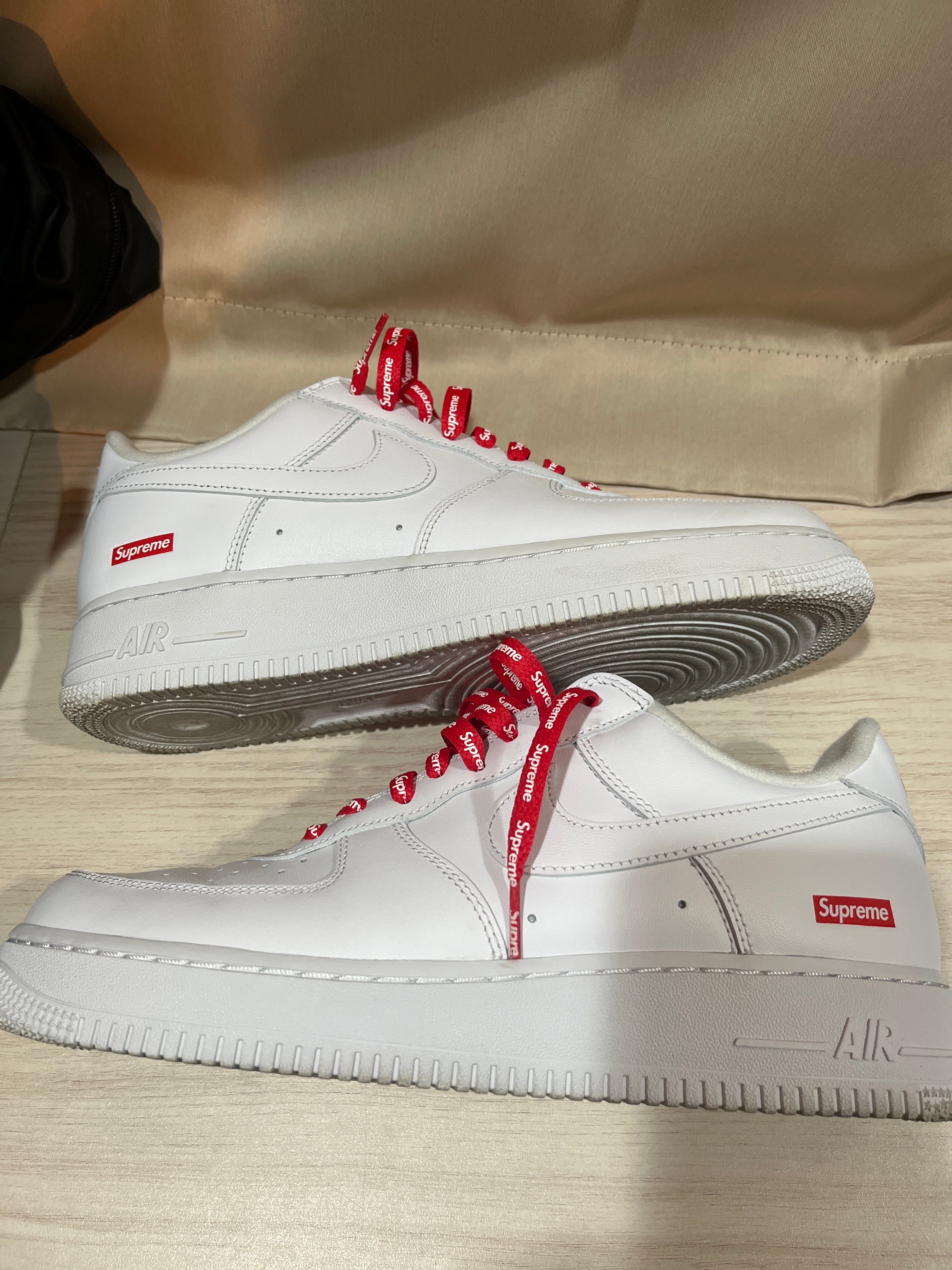 Supreme × Nike Air Force 1 Low "White"