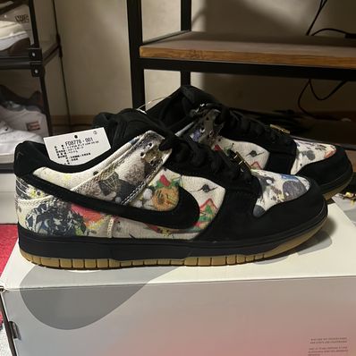 Supreme × Nike SB Dunk Low "Rammellzee"