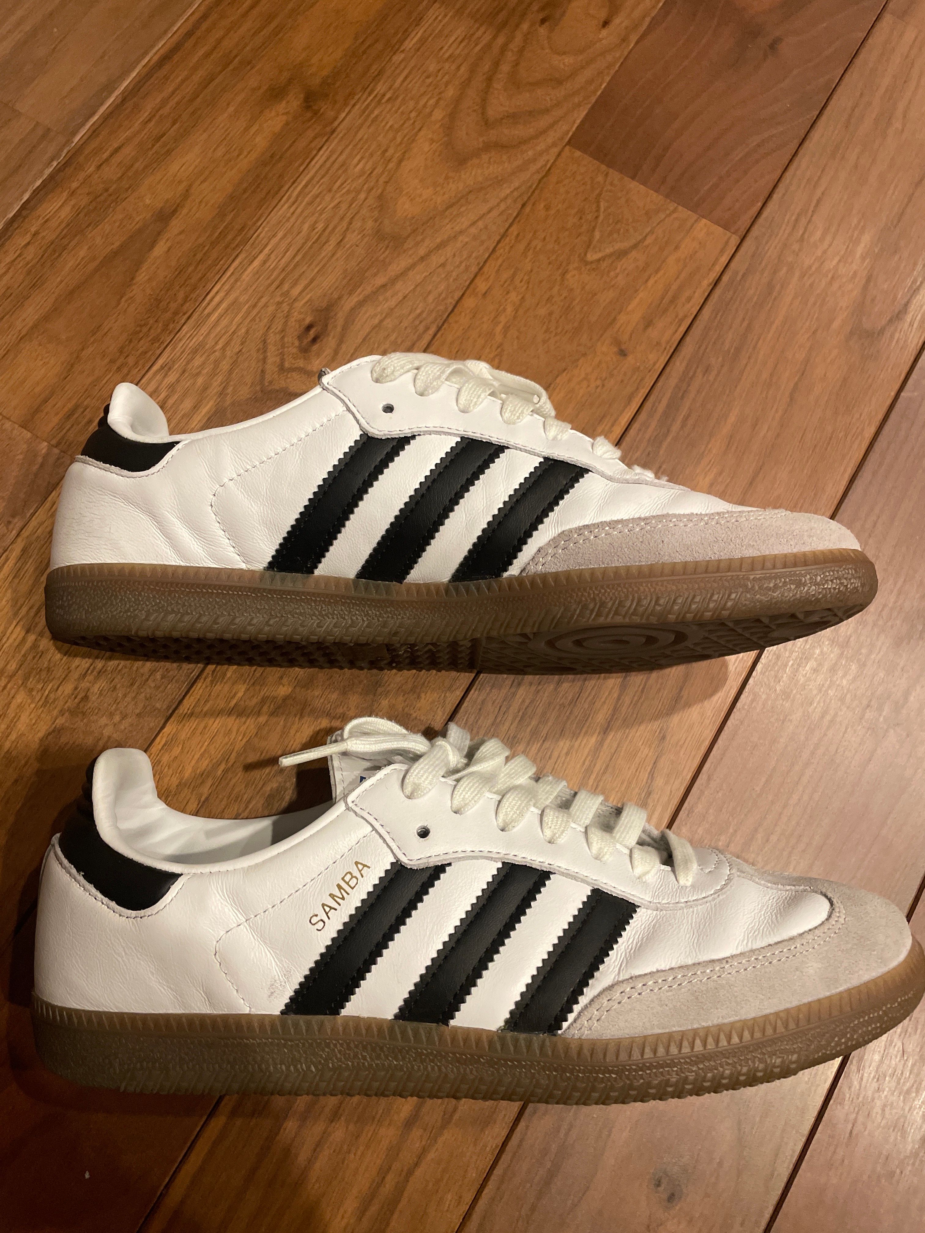 adidas Samba OG "Cloud White/Core Black/Clear Granite"