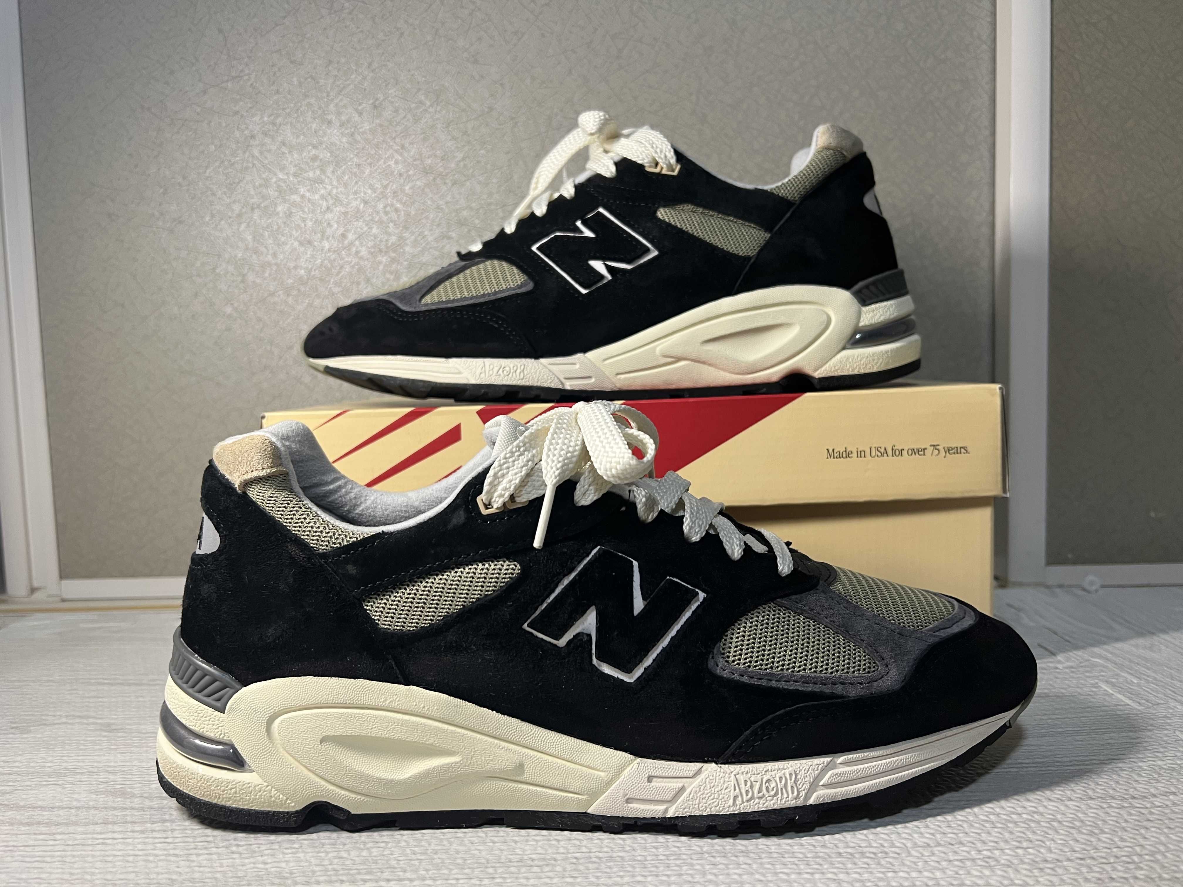 New Balance 990V2 "Black/True Camo"