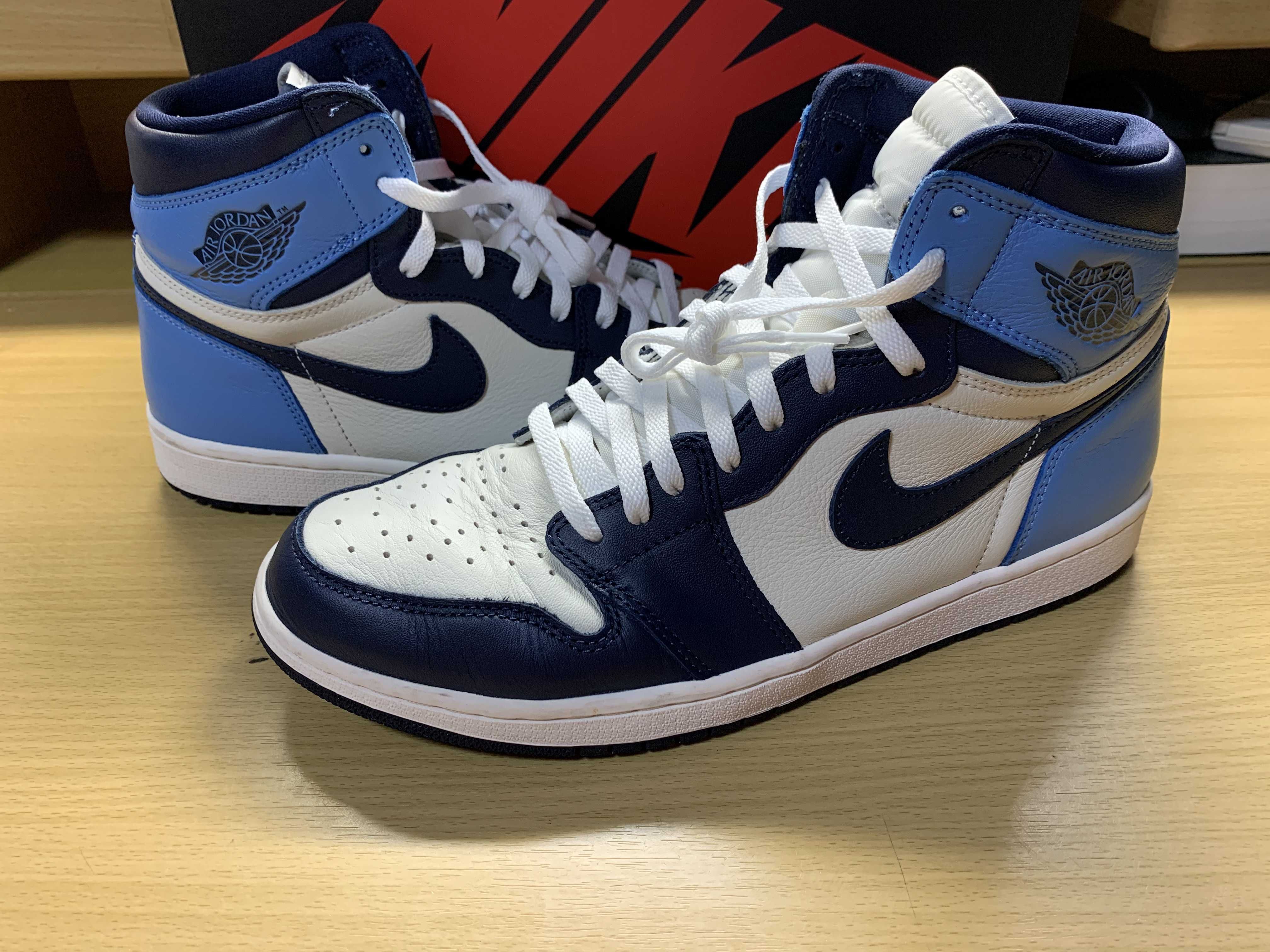 Nike Air Jordan 1 Retro High OG "Obsidian/University Blue"