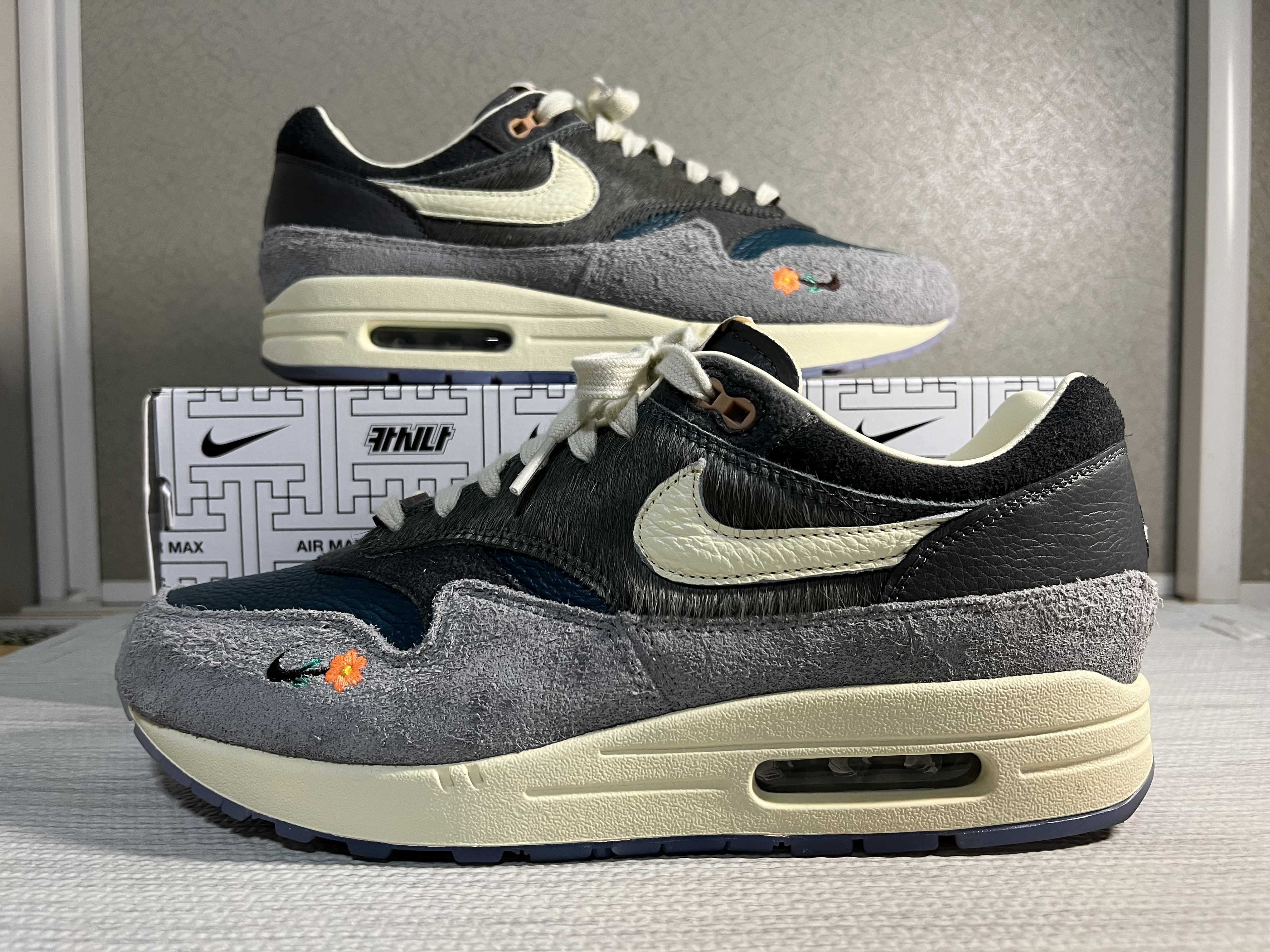 Kasina × Nike Air Max 1 "Won-Ang/Grey"