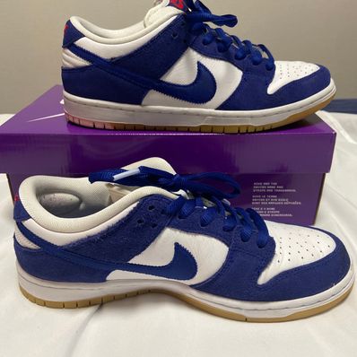 Nike SB Dunk Low "Los Angeles Dodgers/Deep Royal Blue"