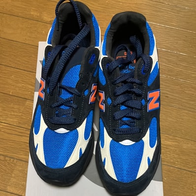 KITH × New Balance 993 Madison Square Garden "Navy/Princess Blue"