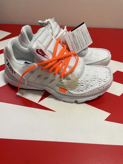 Off-White × Nike Air Presto "White/Black/Cone"