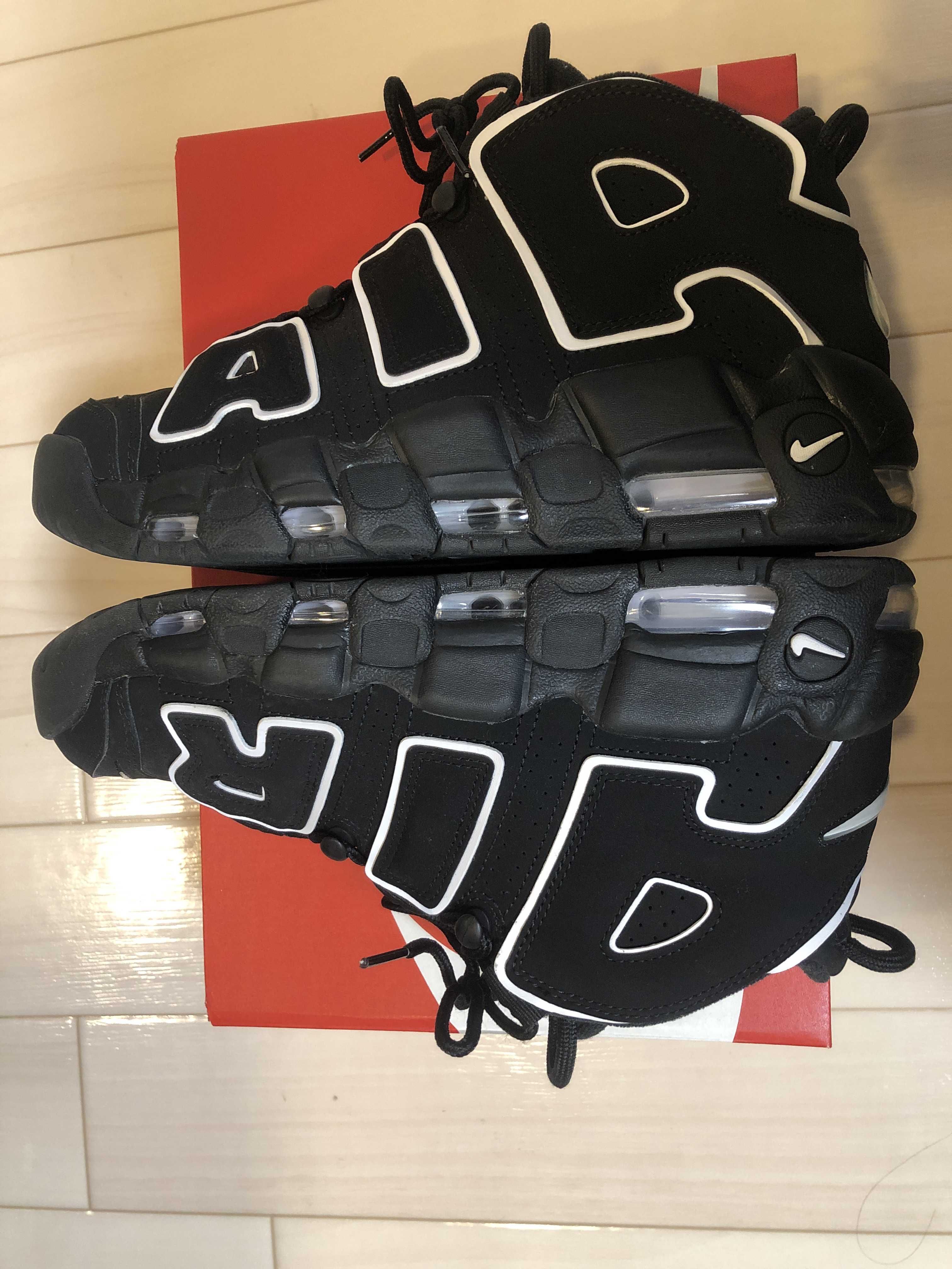 Nike Air More Uptempo "Black/White"(2020)