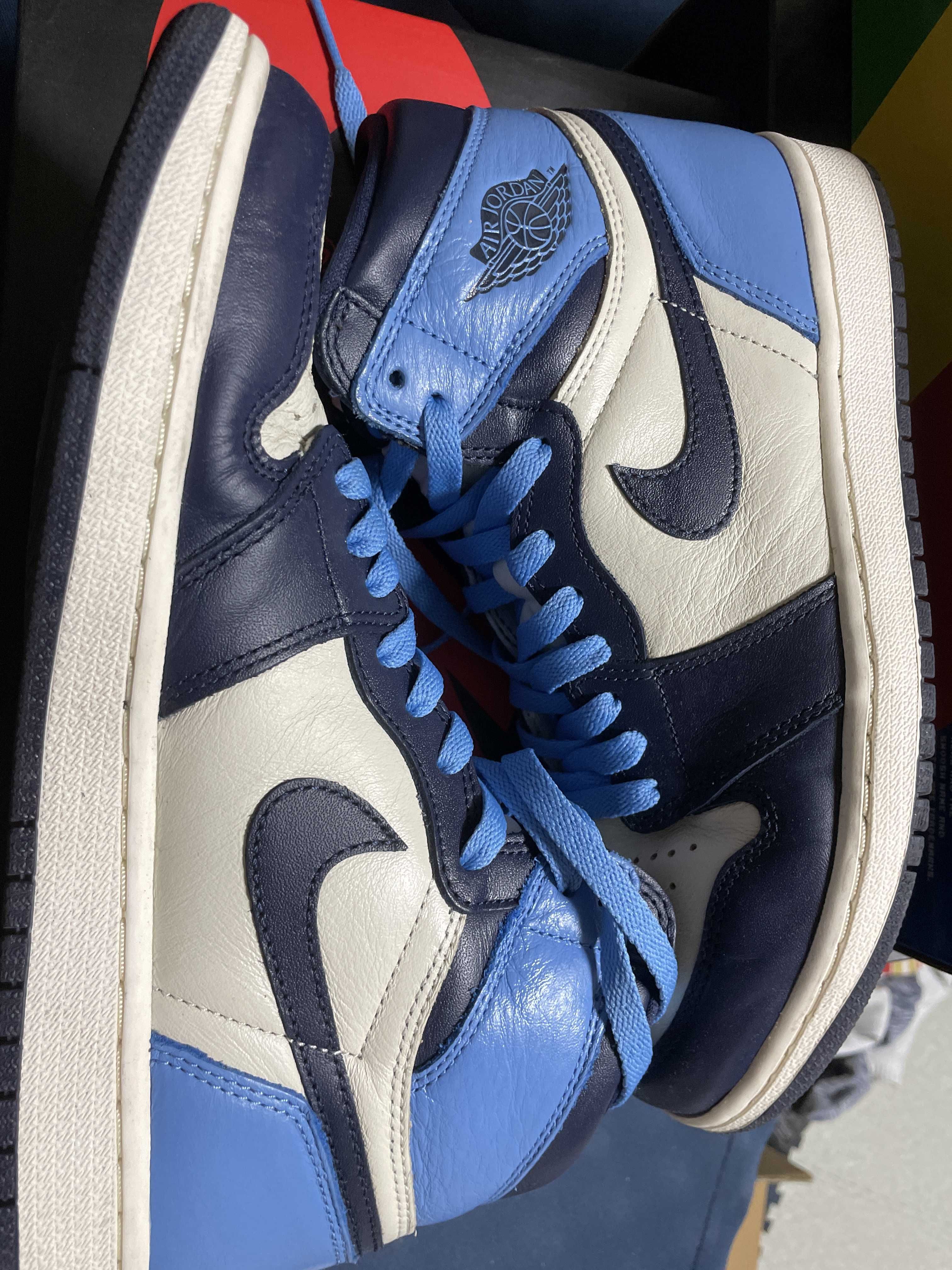 Nike Air Jordan 1 Retro High OG "Obsidian/University Blue"