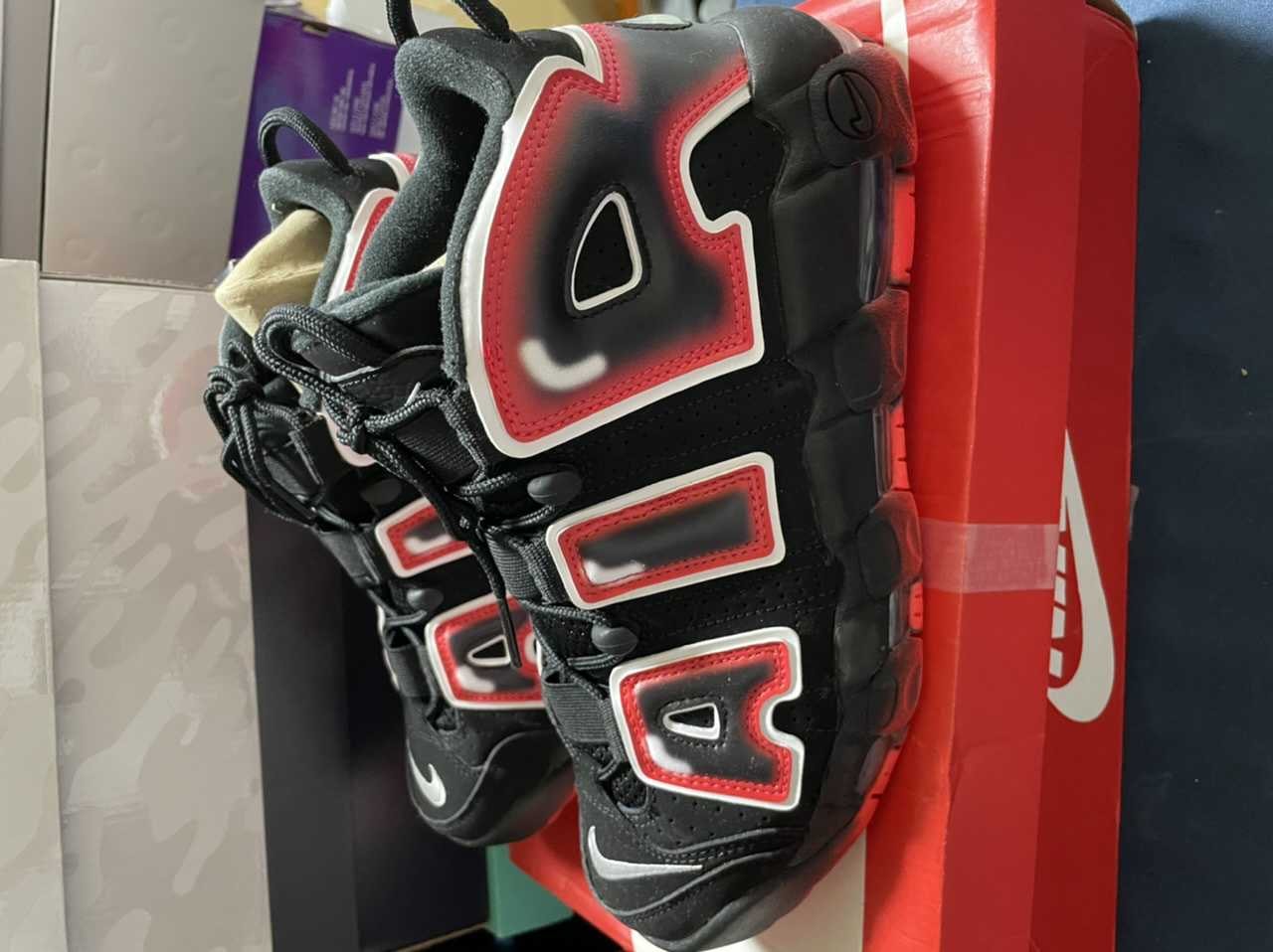 NIKE AIR MORE UPTEMPO "LASER CRIMSON"