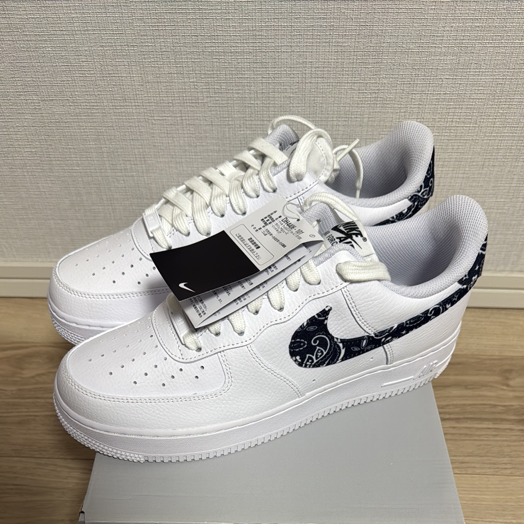 Nike Women's Air Force 1 Low '07 Essential "Black Paisley"