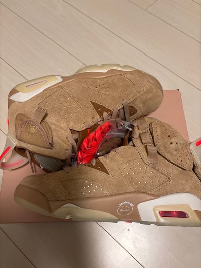 Travis Scott × Nike Air Jordan 6 "British Khaki"