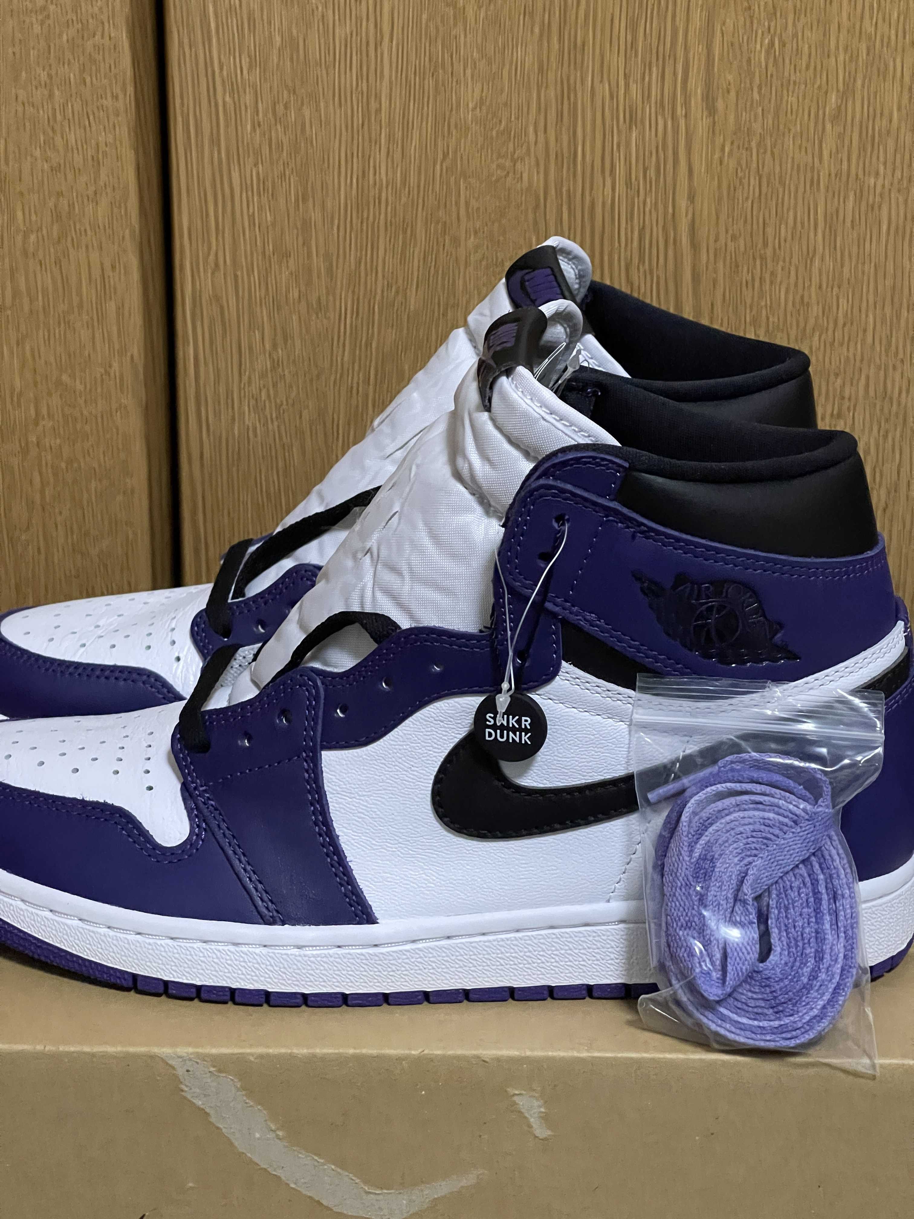 Nike Air Jordan 1 Retro High OG "Court Purple White/Black" (2020)   