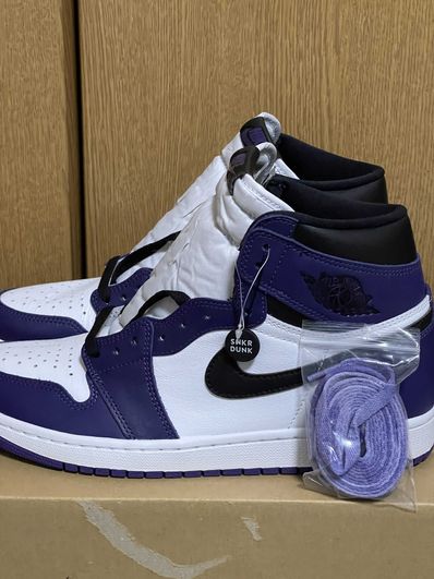 Nike Air Jordan 1 Retro High OG "Court Purple White/Black" (2020)