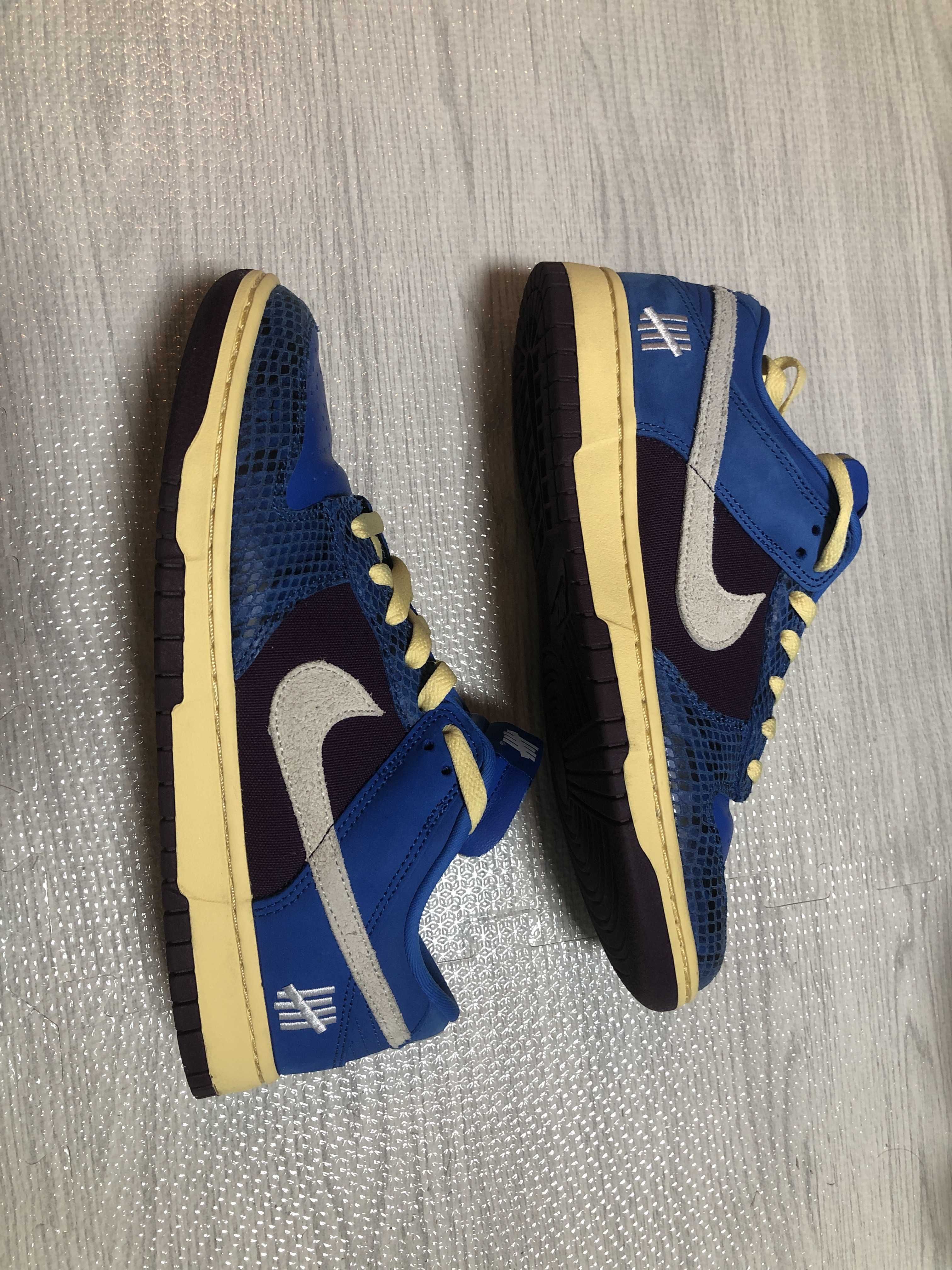 UNDEFEATED × Nike Dunk Low SP "Royal"