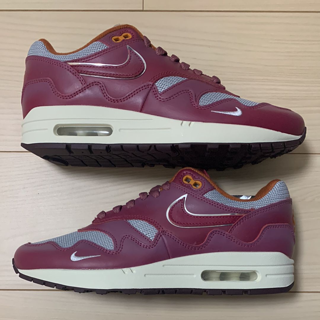 Patta × Nike Air Max 1 "Night Maroon"