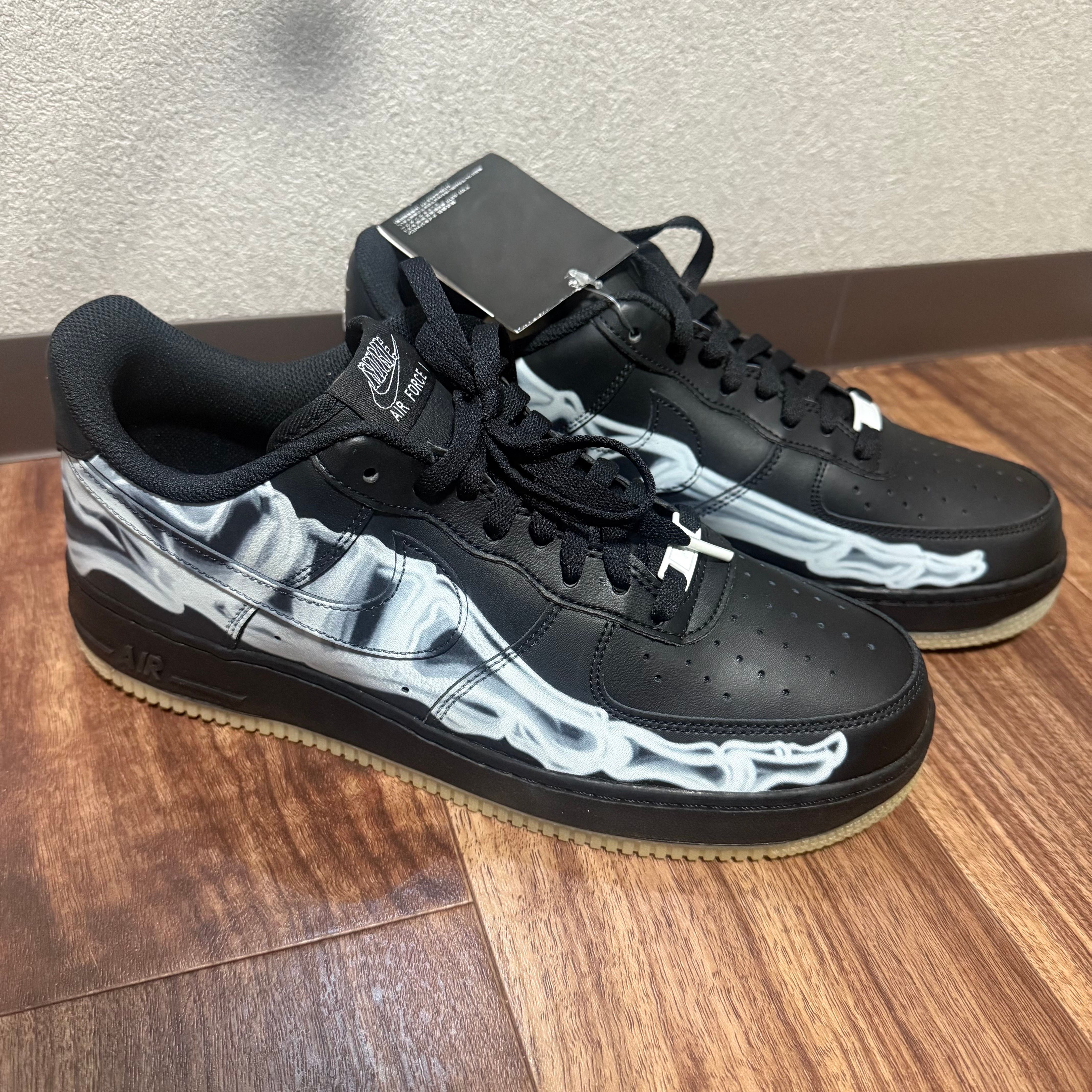 Nike Air Force 1 Low "Black Skeleton"