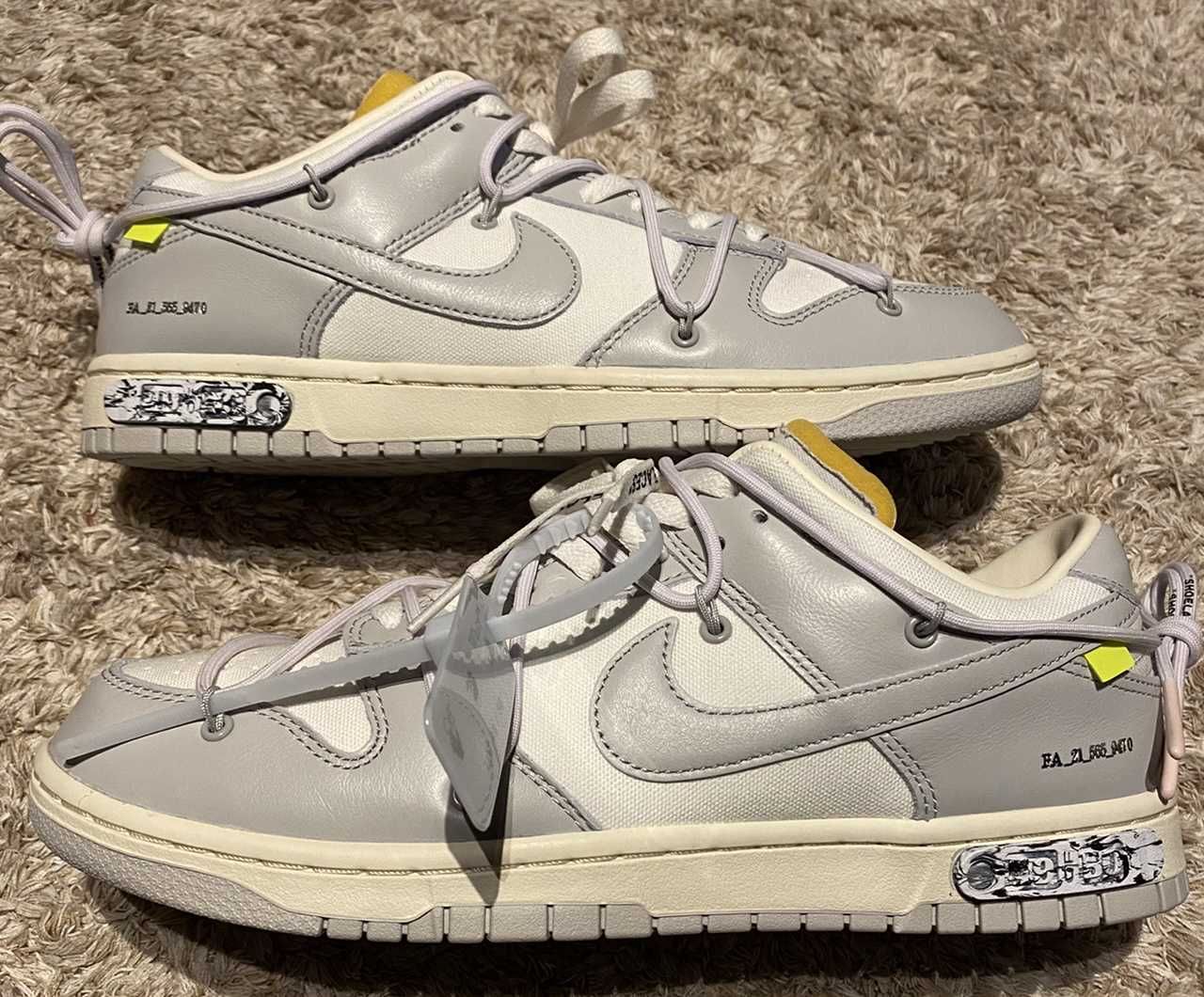 Off-White × Nike Dunk Low 1 of 50 "Lot.49"