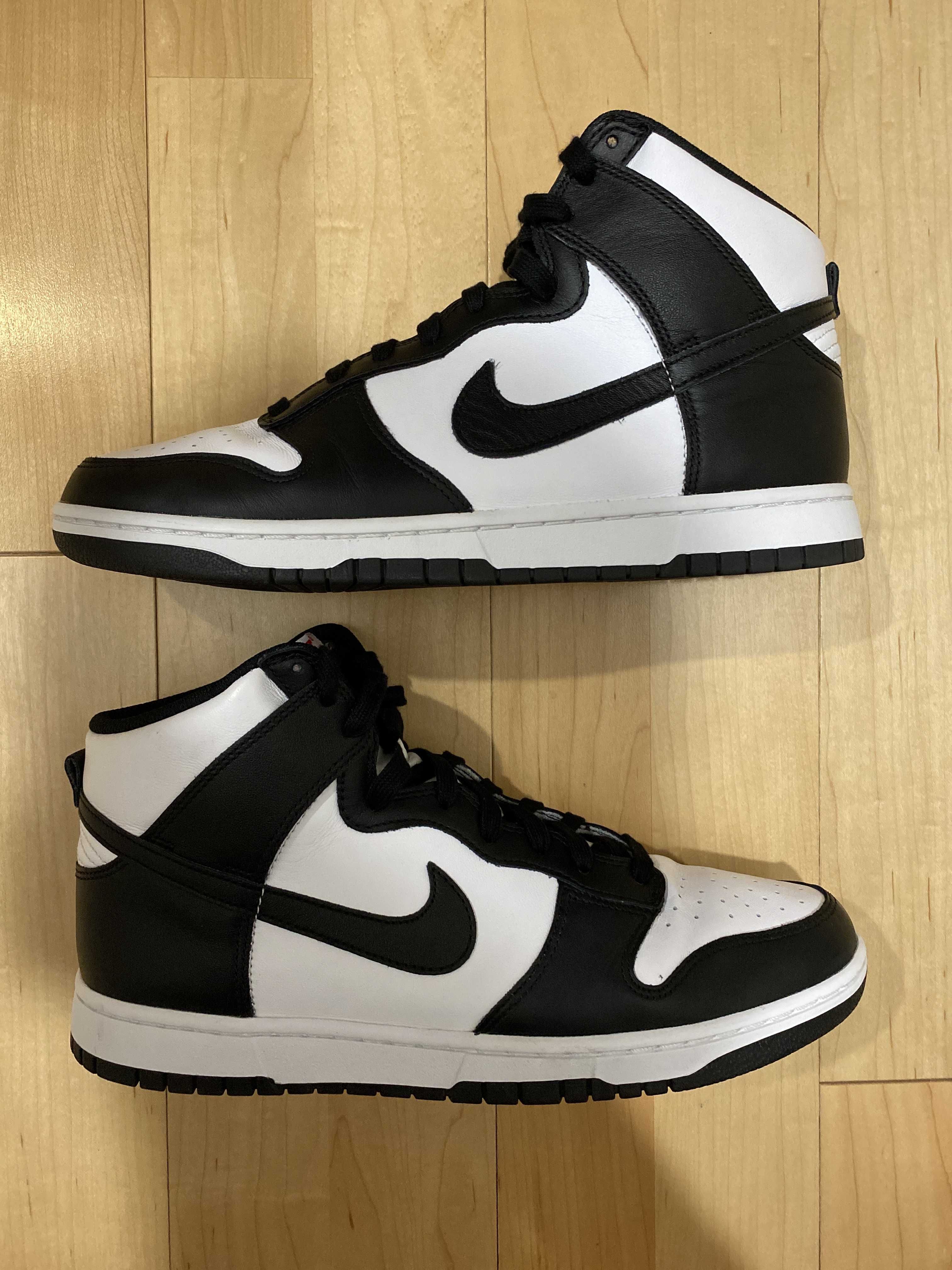 Nike Dunk High "Black and White"