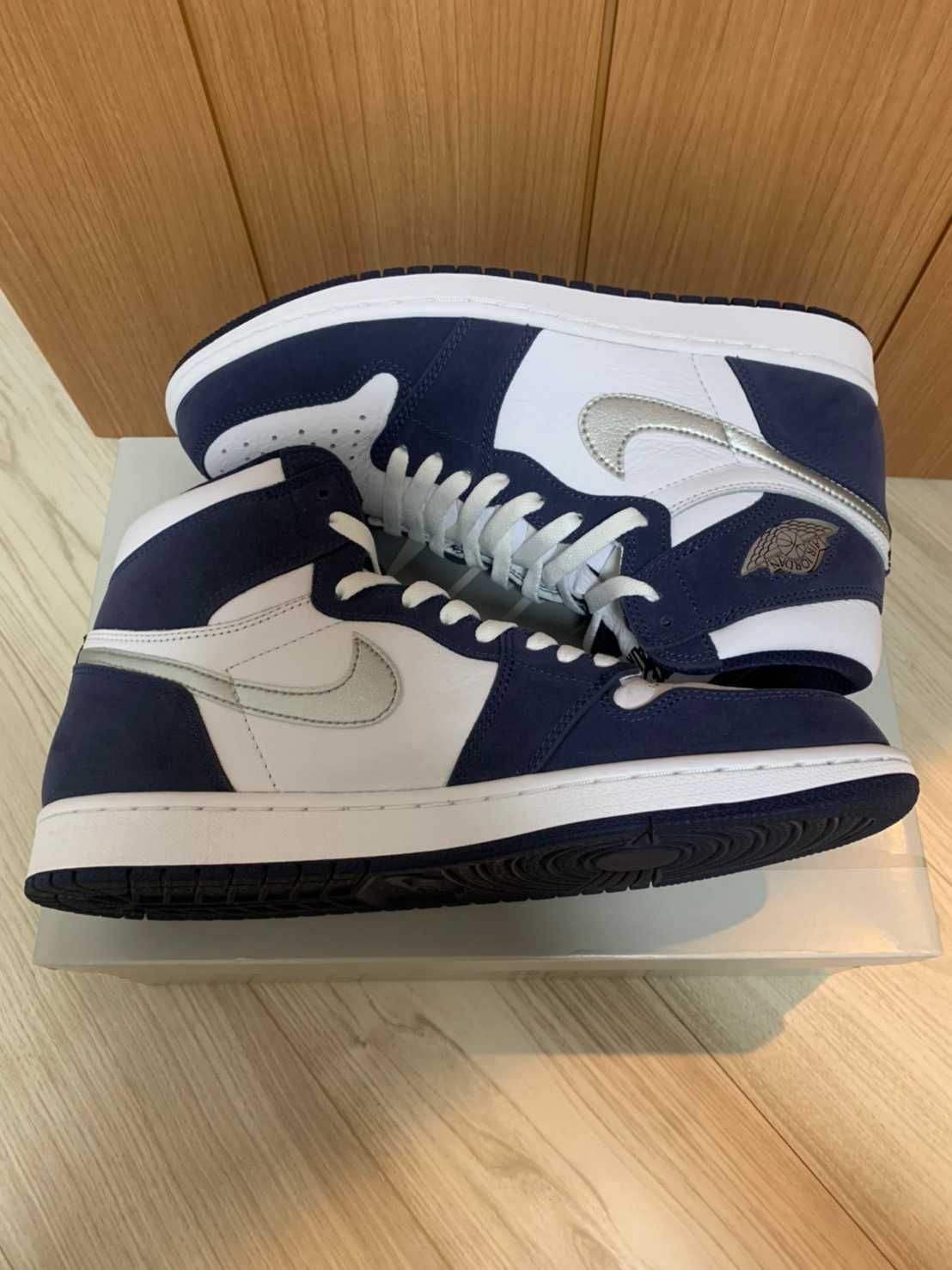 Nike Air Jordan 1 High OG CO.JP "White/Midnight Navy" (2020)(ブリーフケースなし)