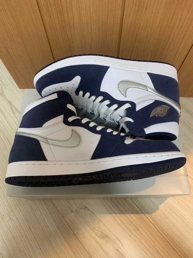 Nike Air Jordan 1 High OG CO.JP "White/Midnight Navy" (2020)(ブリーフケースなし)