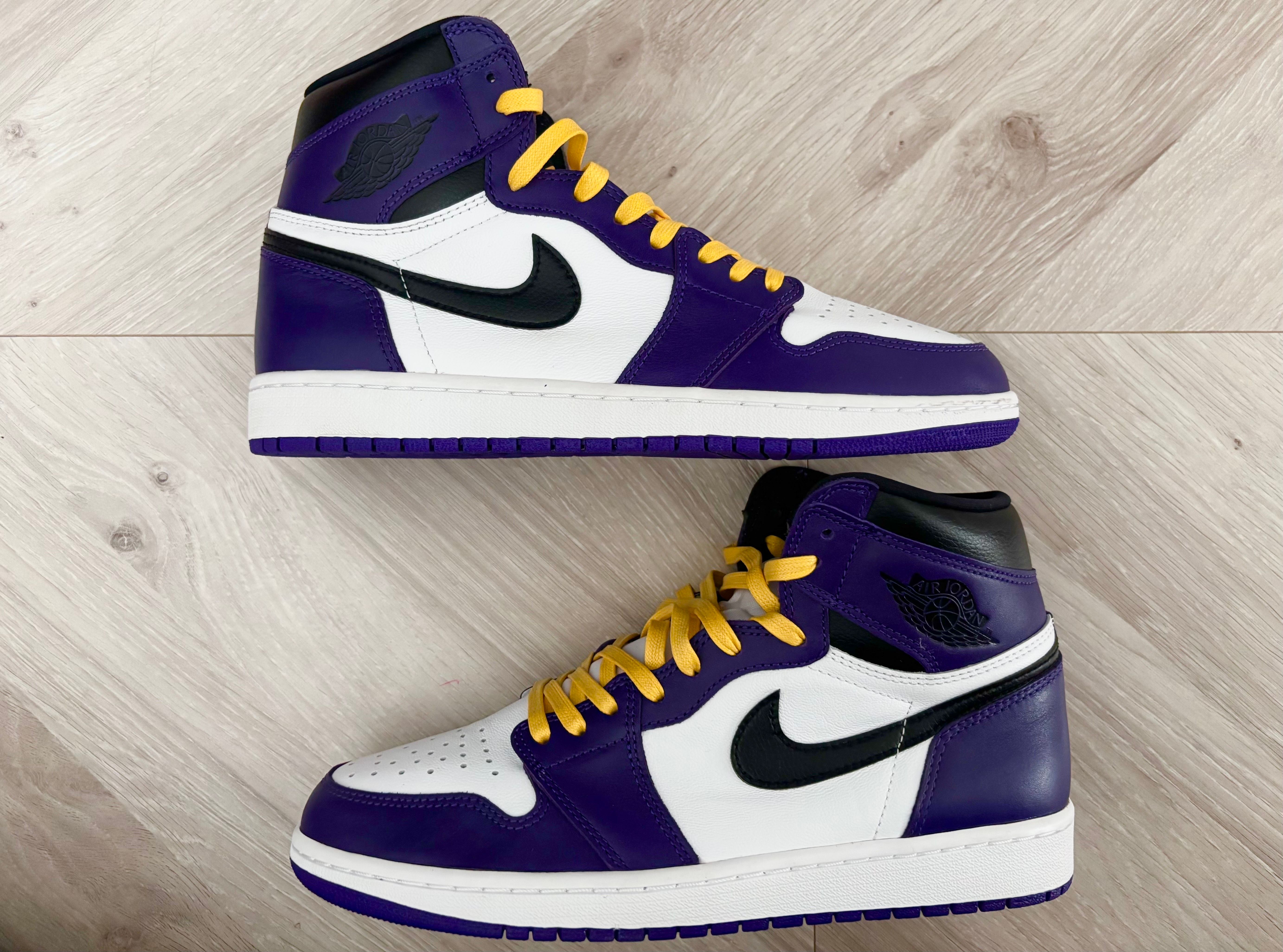 Nike Air Jordan 1 Retro High OG "Court Purple White/Black" (2020)   