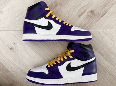 Nike Air Jordan 1 Retro High OG "Court Purple White/Black" (2020)