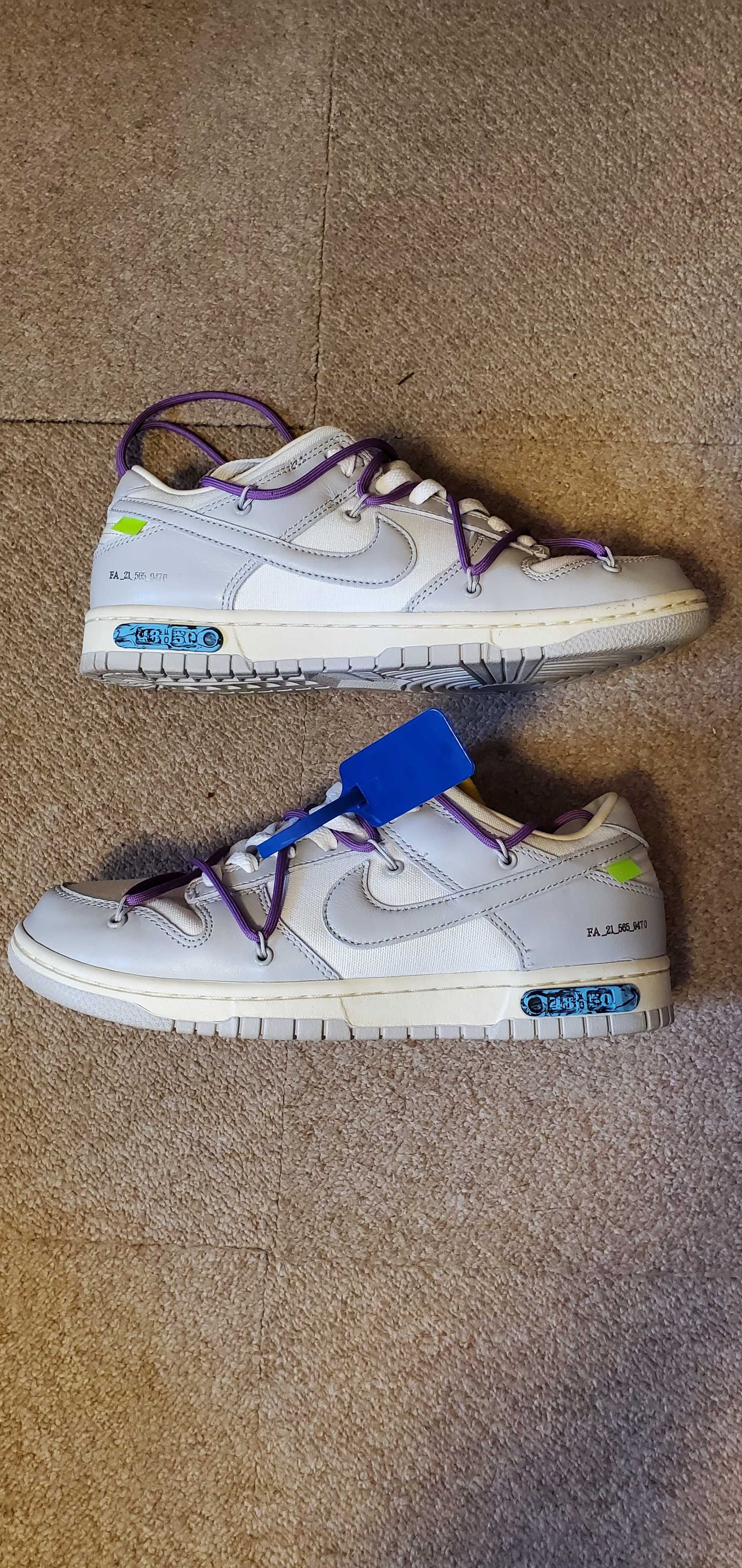 Off-White × Nike Dunk Low 1 of 50 "Lot.48"