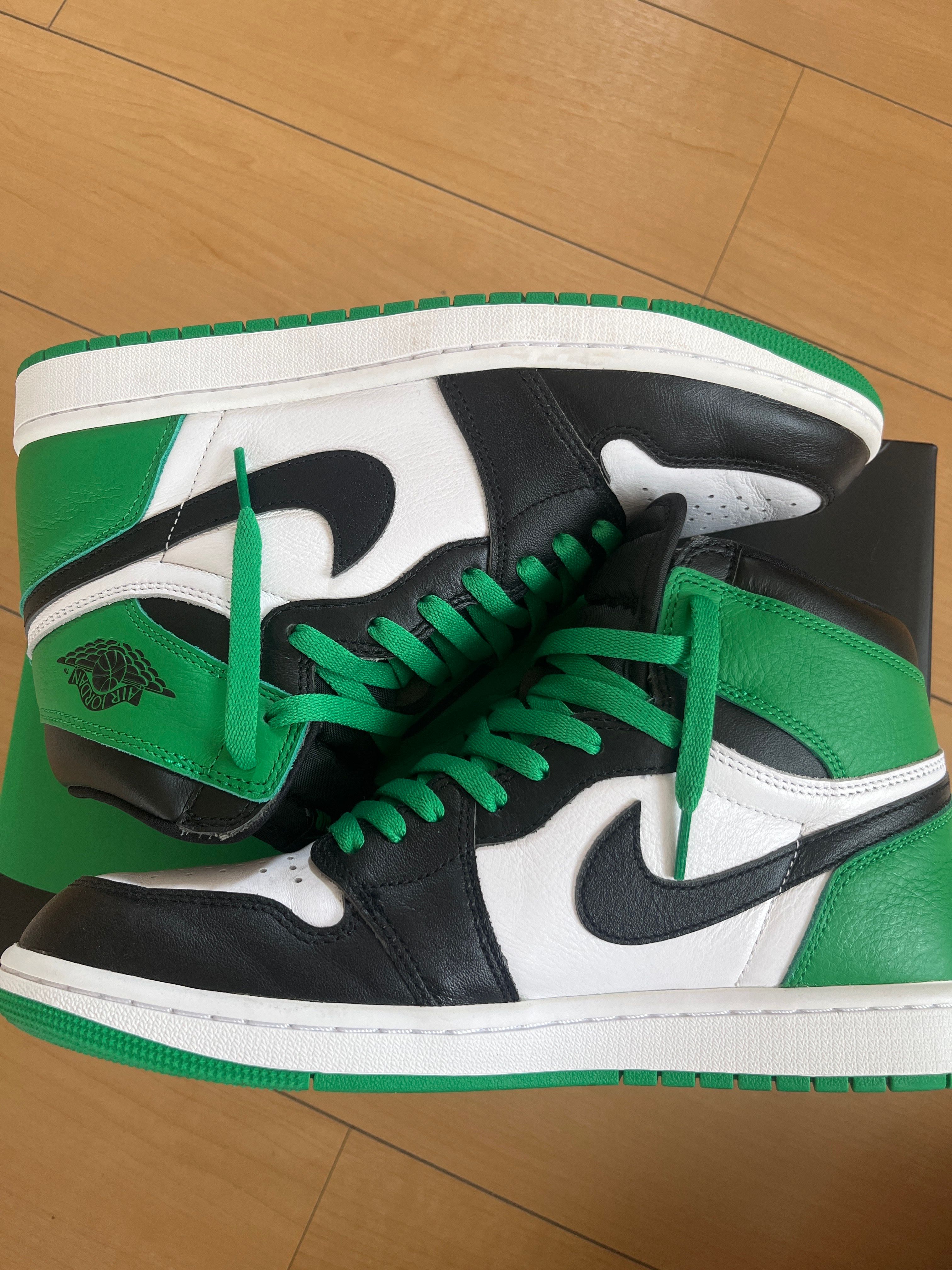 Nike Air Jordan 1 Retro High OG "Celtics/Black and Lucky Green" (2023)