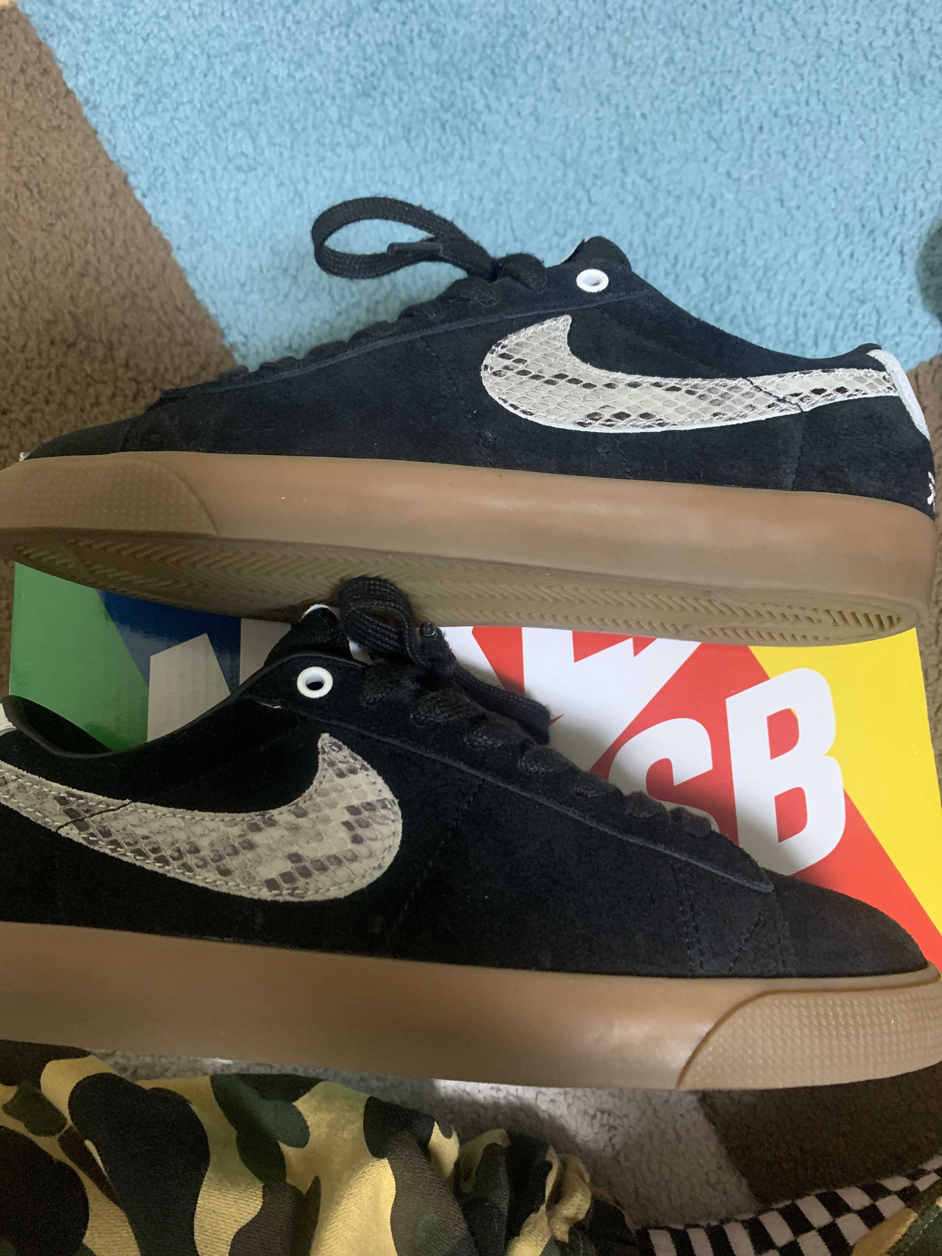 Wacko Maria × Nike SB Blazer Low "Black"