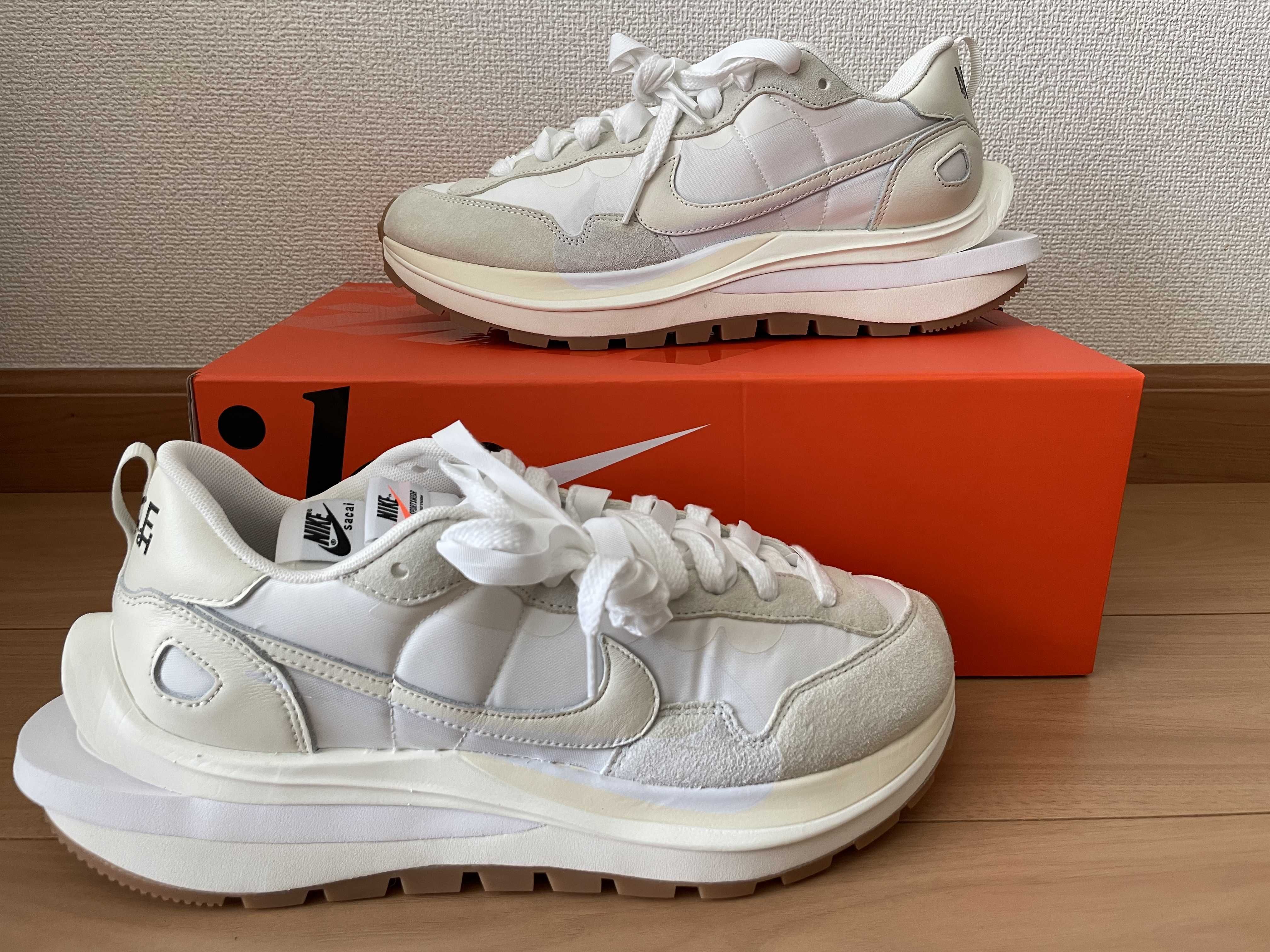 sacai × Nike Vapor Waffle "White Gum"