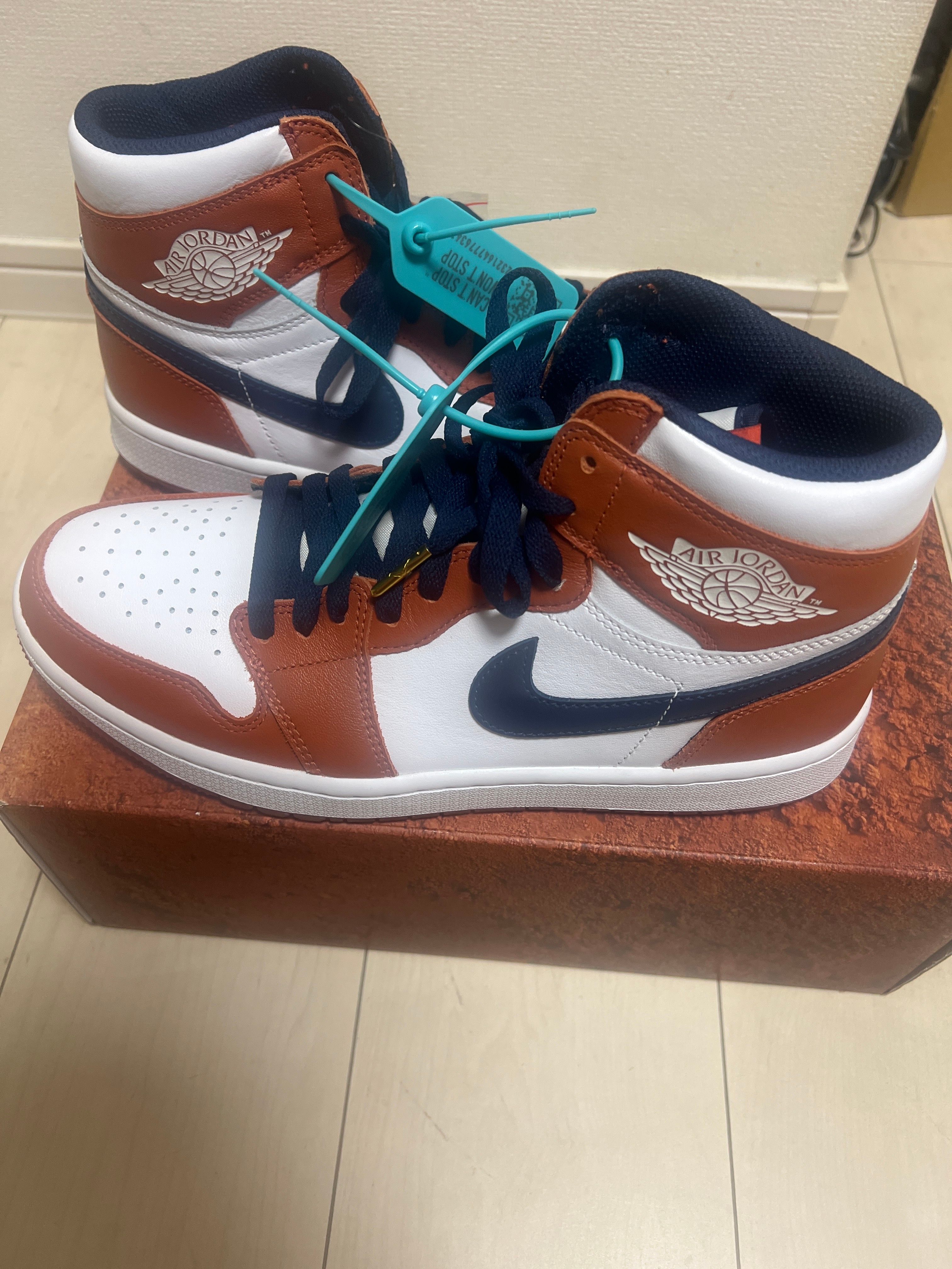 Eastside Golf × Nike Air Jordan 1 High Golf "Burnt Sunrise/Midnight Navy"