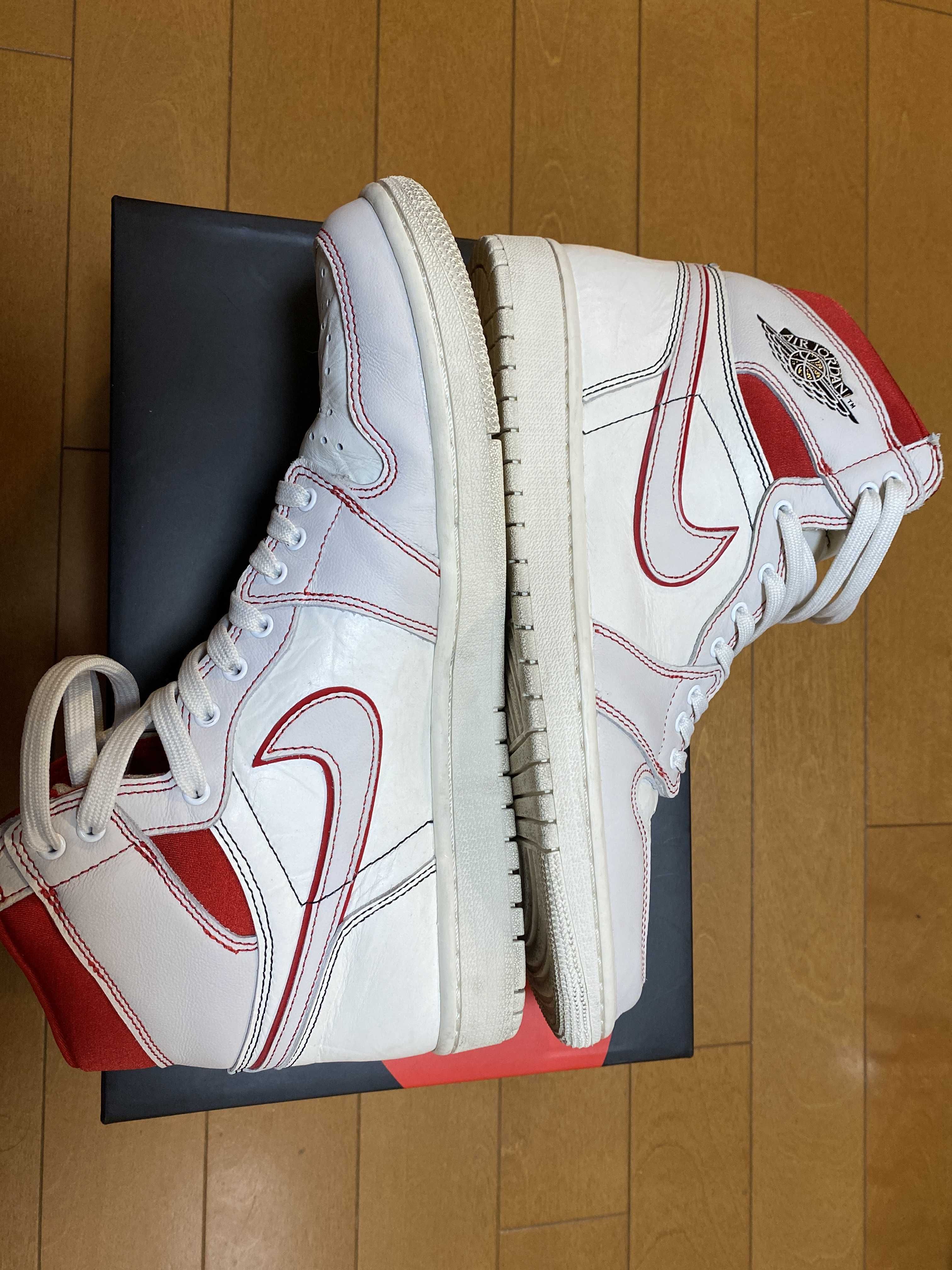 Nike Air Jordan 1 Retro High OG "Sail/University Red"     