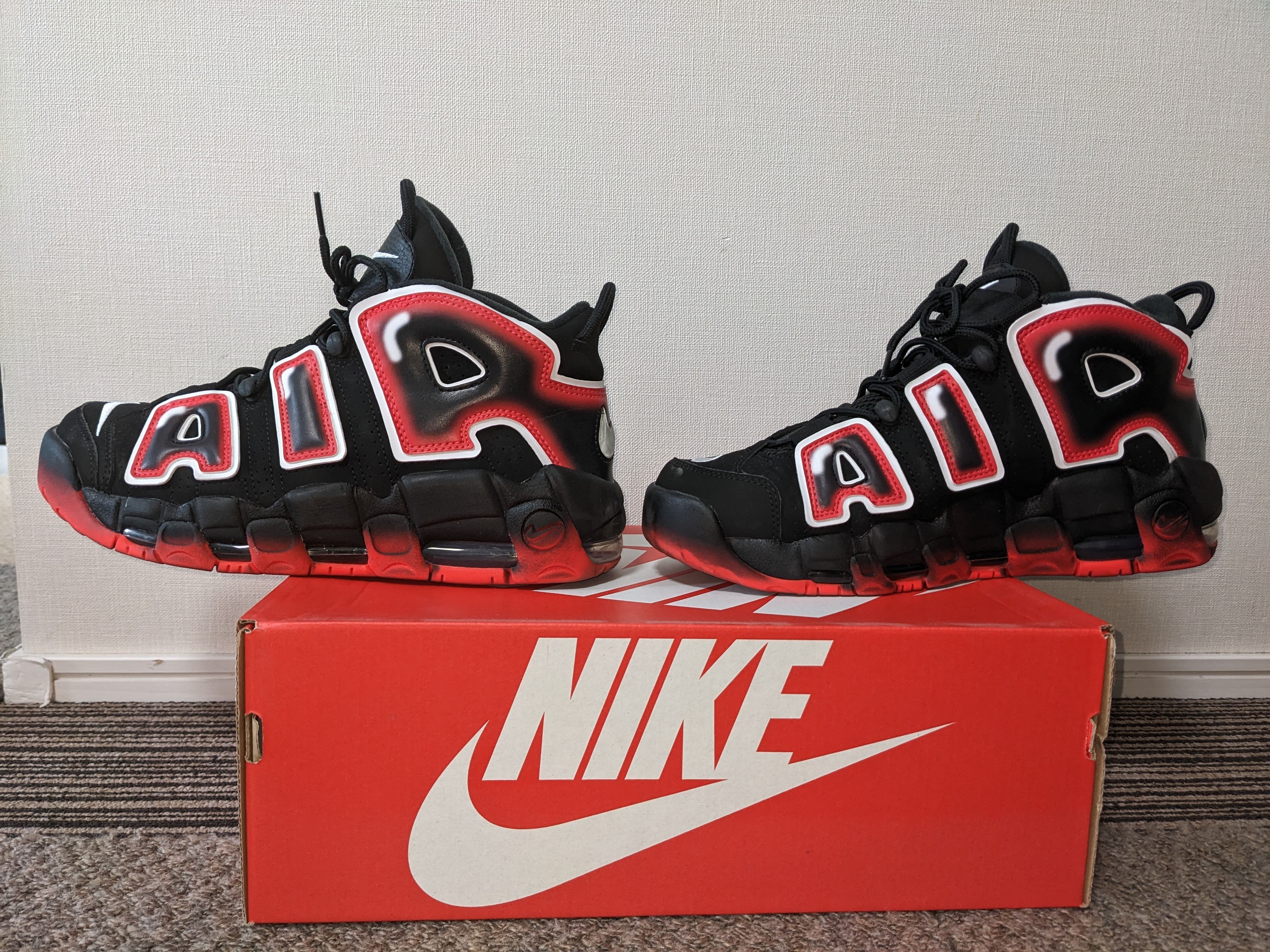 NIKE AIR MORE UPTEMPO "LASER CRIMSON"