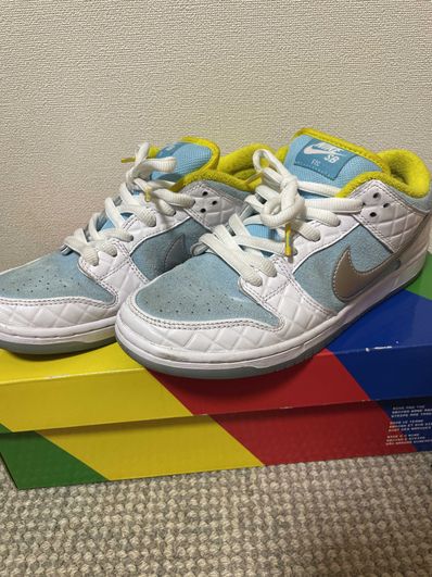 FTC × Nike SB Dunk Low "White/Blue"