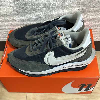 Fragment × sacai × Nike LD Waffle "Blackended Blue"