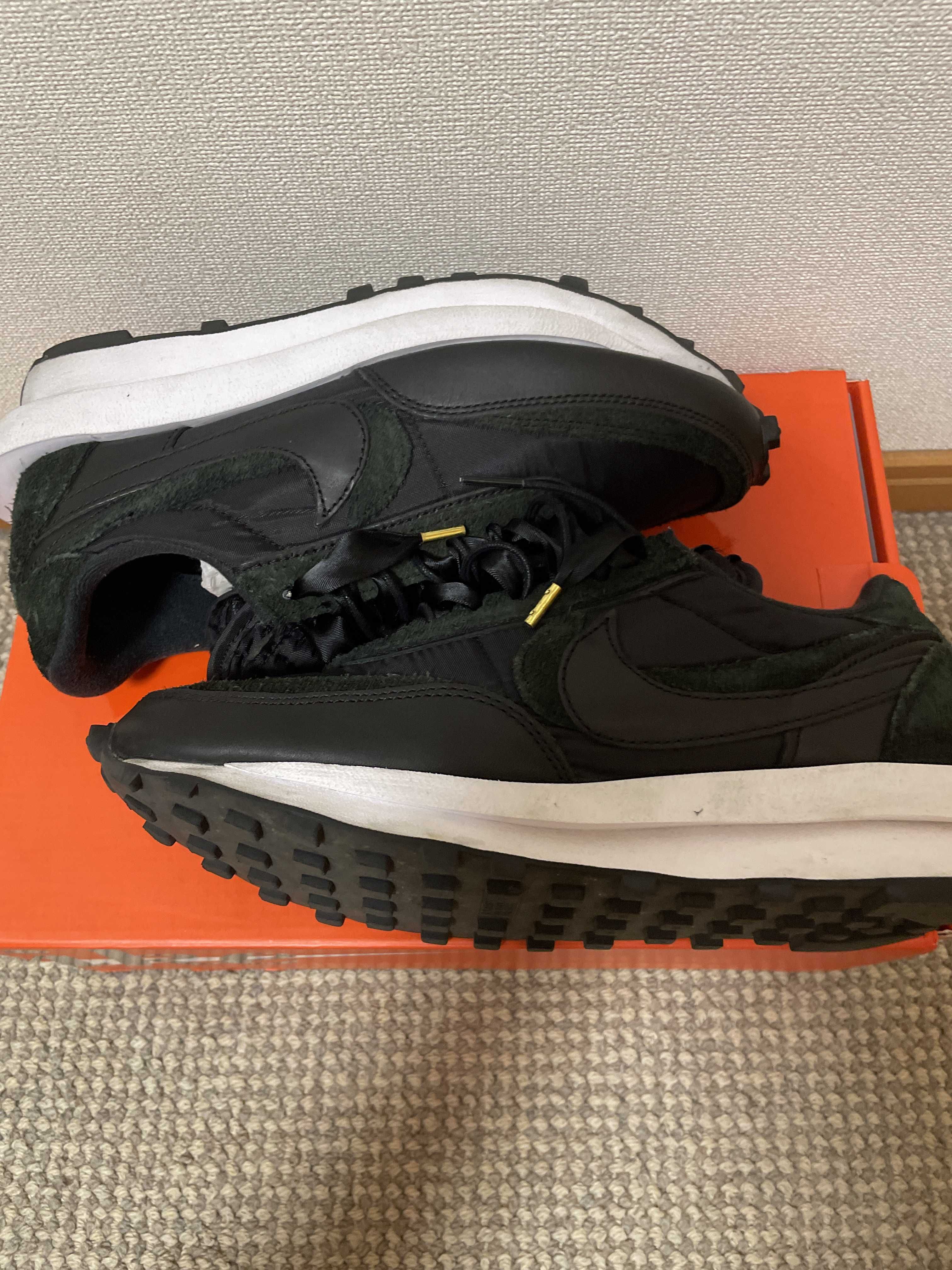 sacai × Nike LDV Waffle "Triple Black"