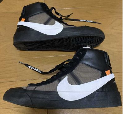 Off-White × Nike Blazer Studio Mid "Grim Reaper"