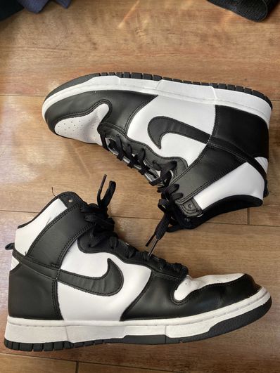 Nike Women's Dunk High "Black and White"