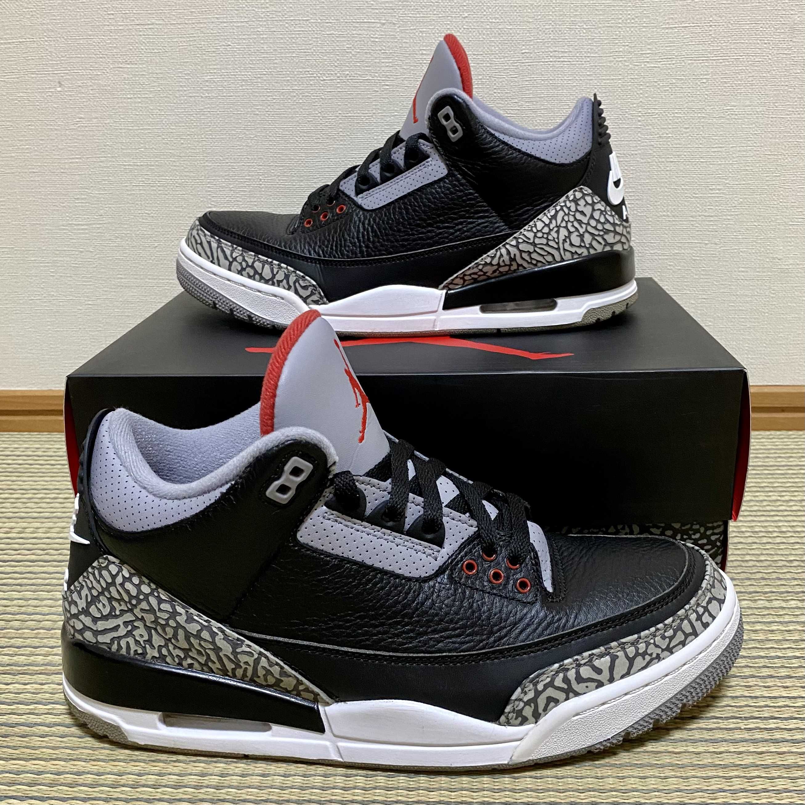 Nike Air Jordan 3 Retro OG "Black Cement" (2018)