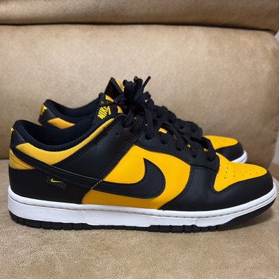 Nike Dunk Low "Black/University Gold"
