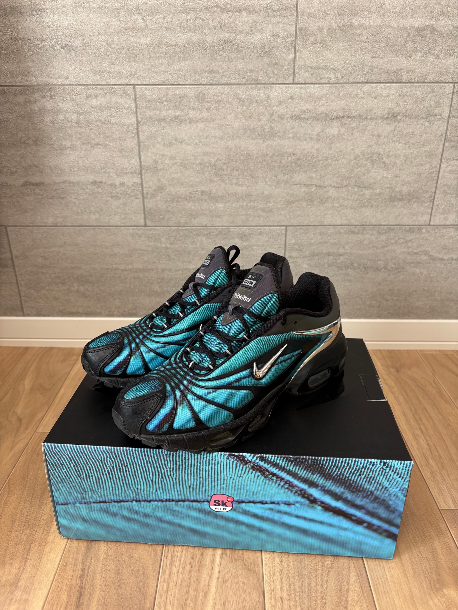 Skepta × Nike Air Max Tailwind 5 "Chrome Blue"