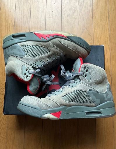 Air jordan 5 top retro p51 camo