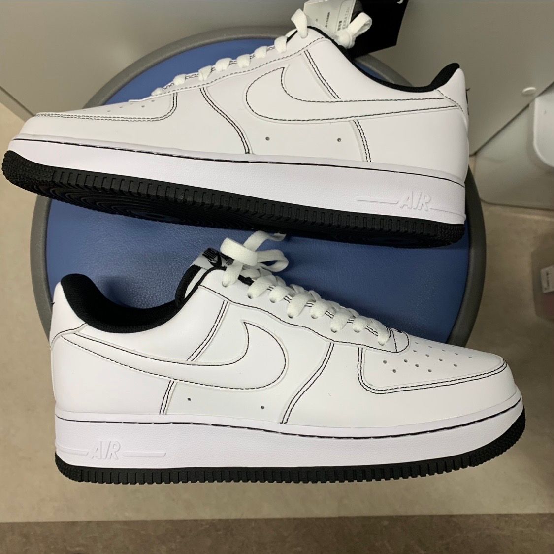 Nike Air Force 1 Low '07 "White/White-Black"