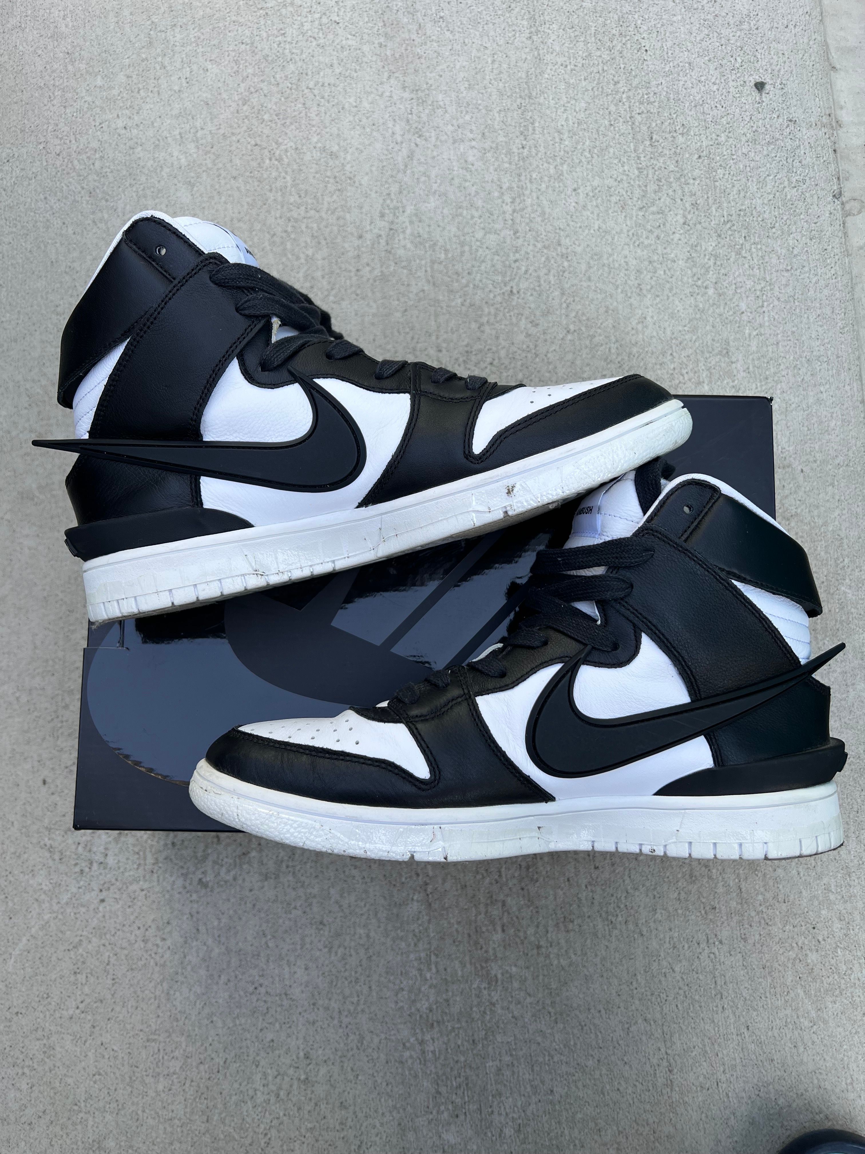 AMBUSH × Nike Dunk High "Black"