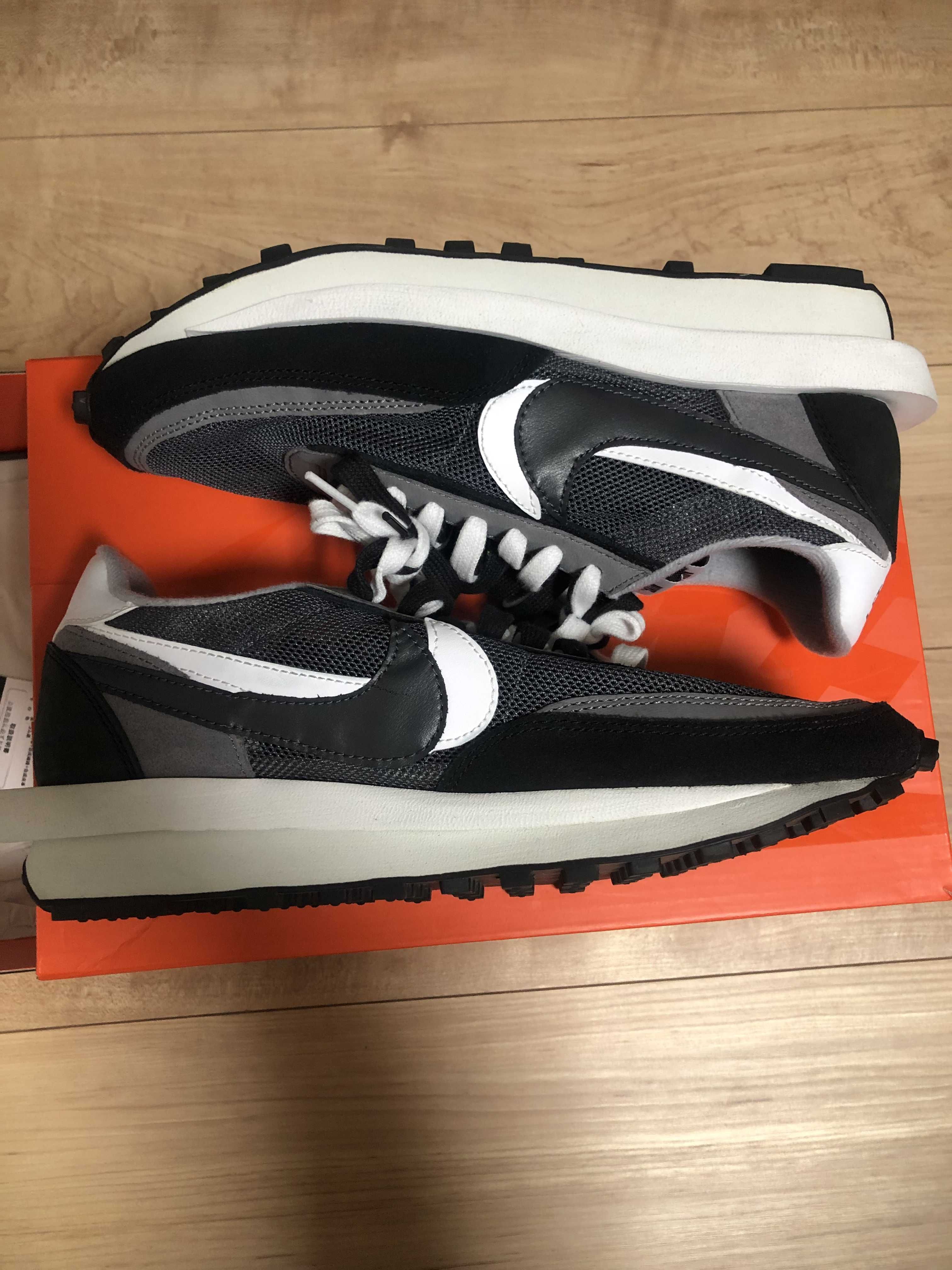 sacai × Nike LD Waffle "Black"